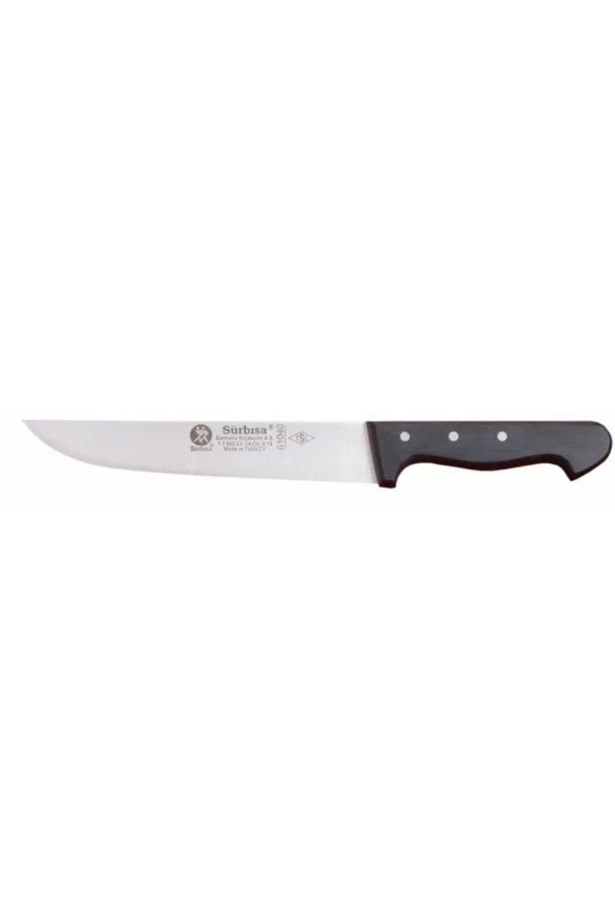 ShopNova 61040 - Sürmene Kasap Bıçağı 20 Cm - Kurban, Doğrama, Kesim
