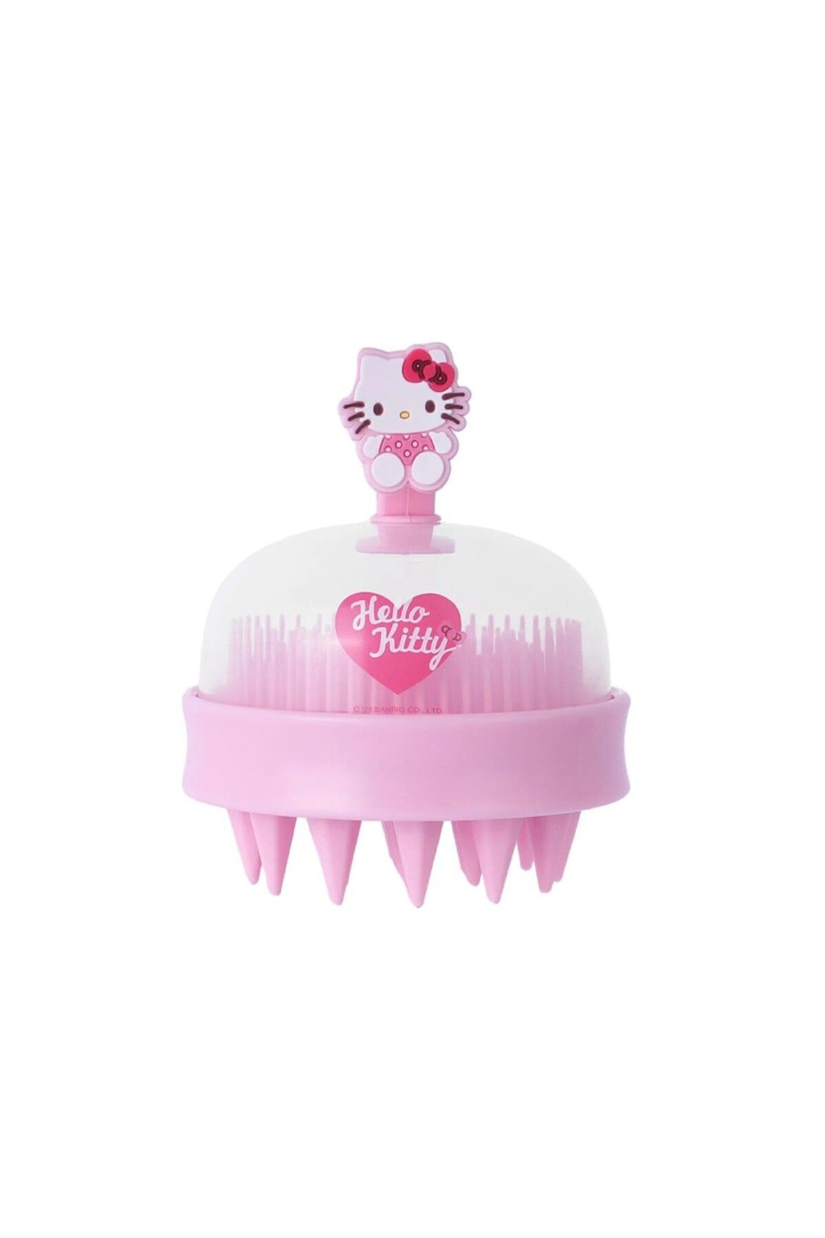 Miniso Sanrio Lisanslı Pembe Serisi Masaj Aleti Şampuan Fırçası