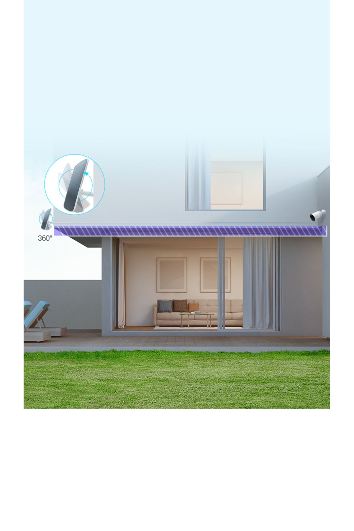 EZVIZ CS-CMT-D AKSESUAR SOLAR PANEL