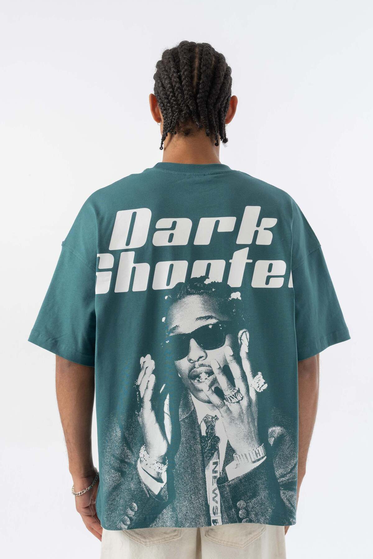 jaceyjace Dark Shooter Oversize T-shirt - Nefti