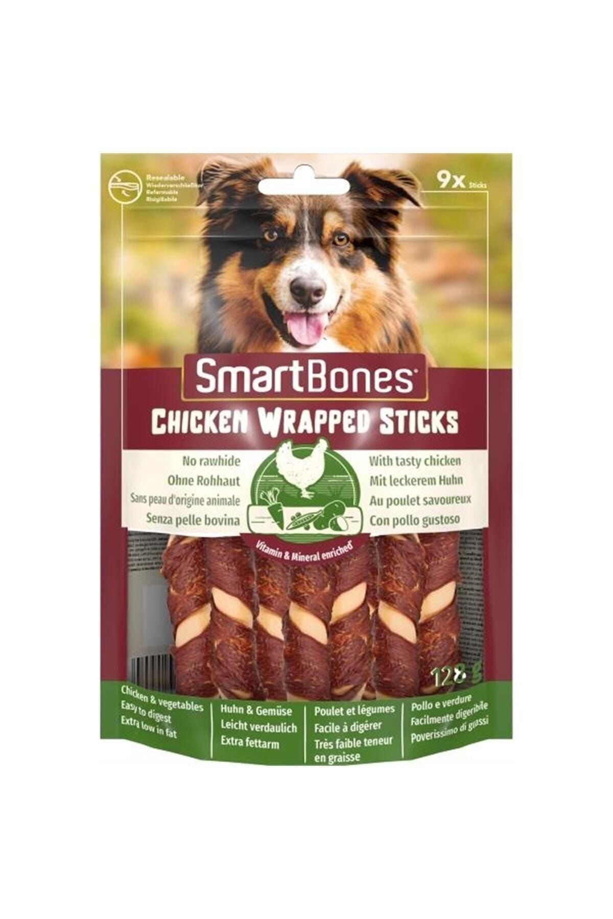 8in1 Delights SMARTBONES CHK.STICKS 5AD X9