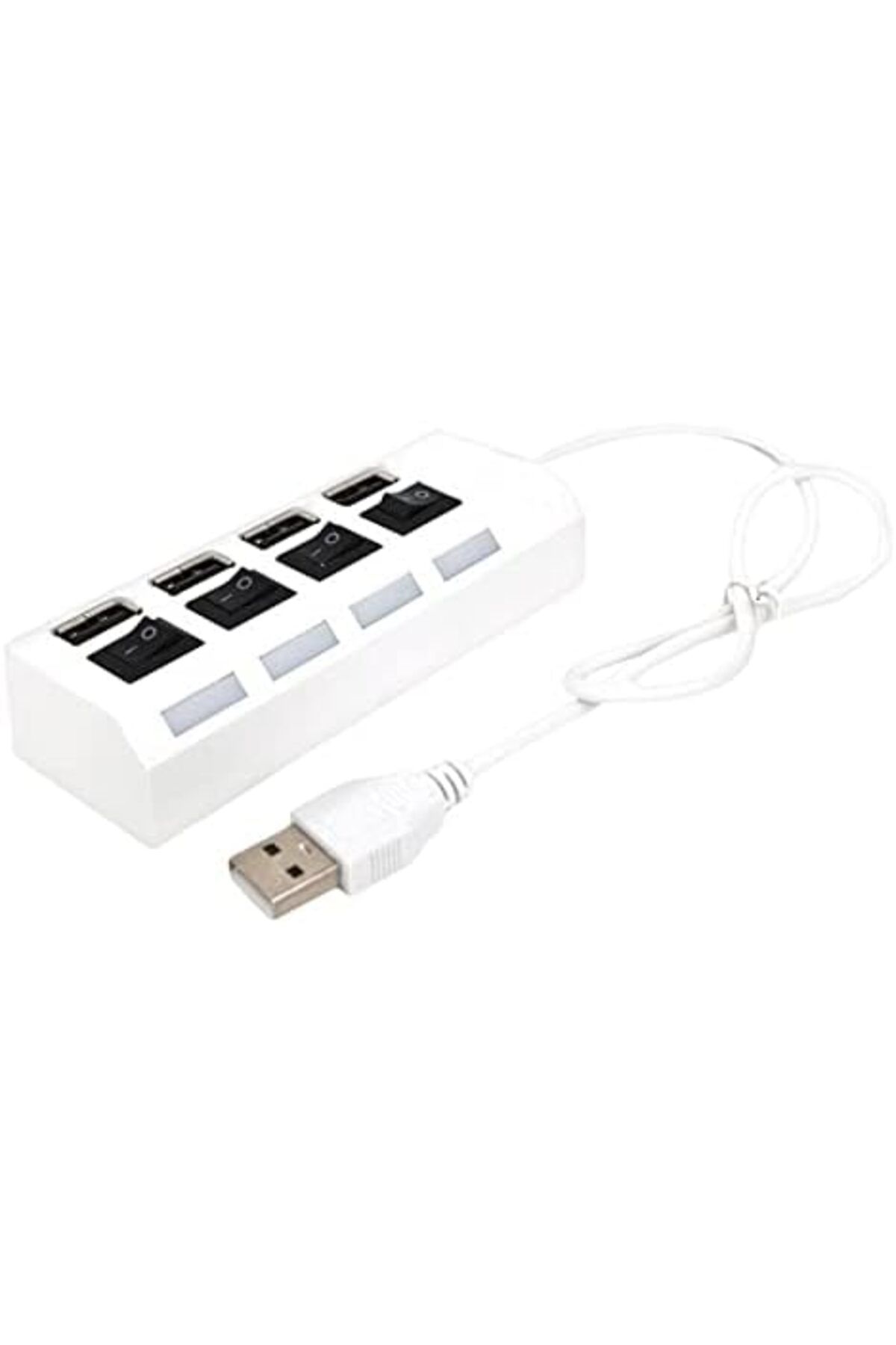 Others-Multi USB Port from Yiring Eve, 4-Port USB2.0 Splitter with Individual Switch - Multi-port Expander 2