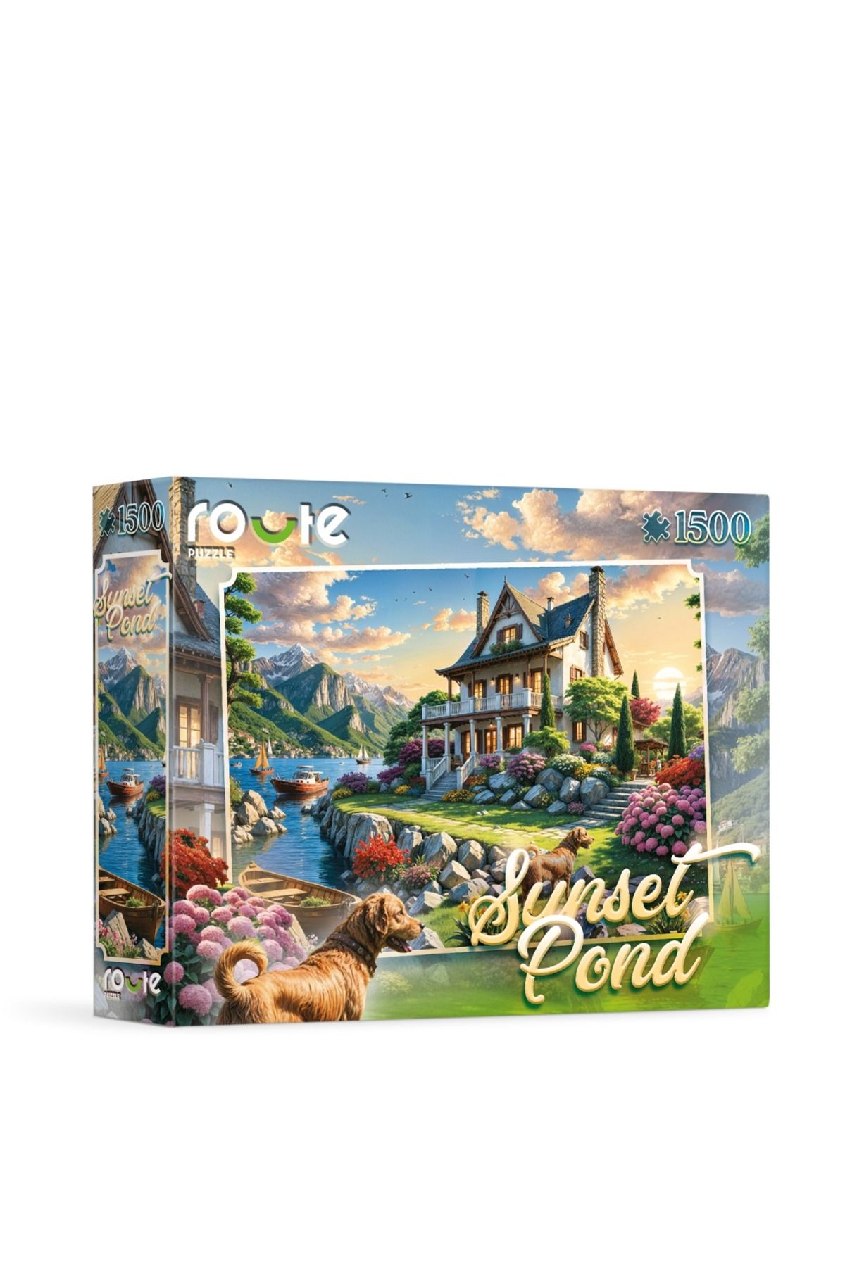 ROUTE Gün Batımı Puzzle (1500 Parça ) 60×85 cm