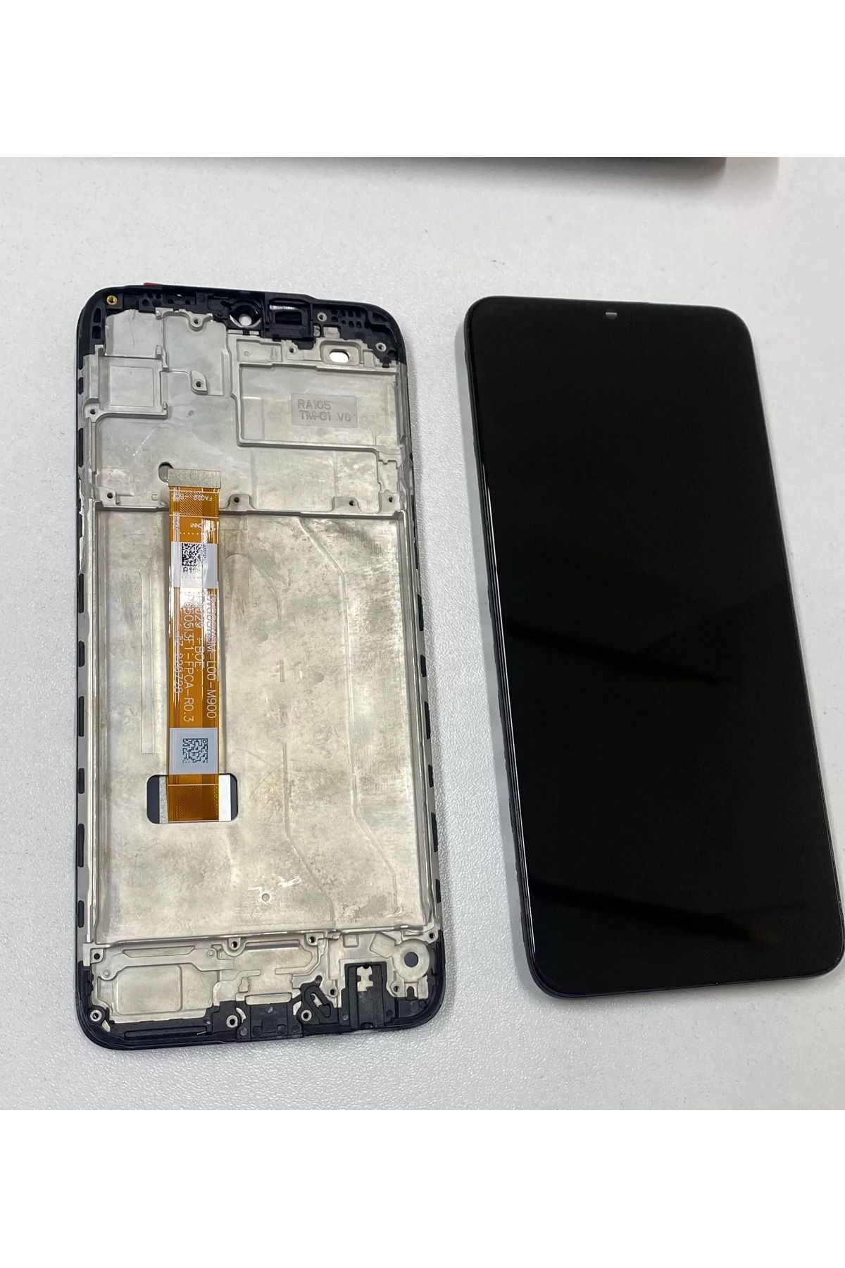 realme 5i Çıtalı Uyumlu   Lcd Dokunmatik Ekran RMX2030, RMX2032