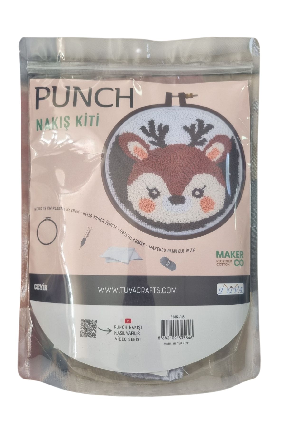 Tuva PUNCH NAKIŞ KİTİ-PNK-16