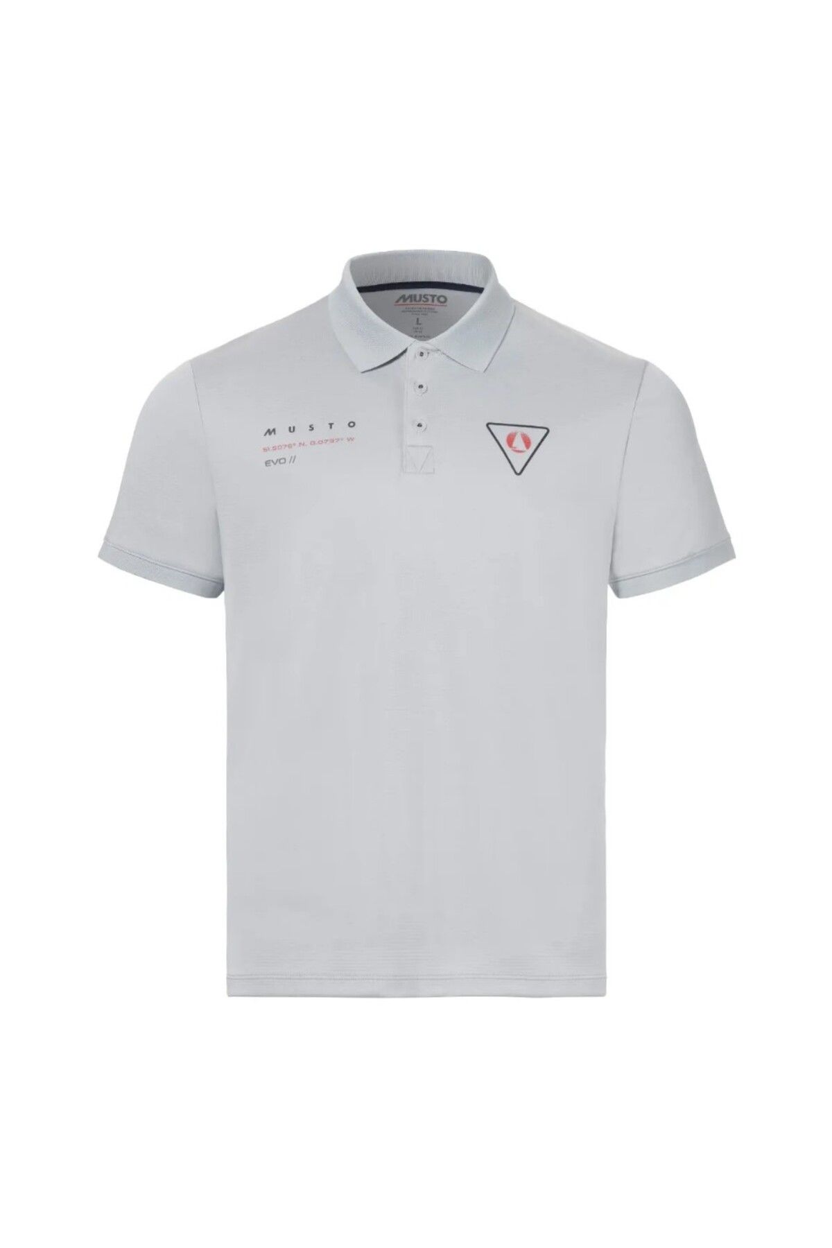 Musto M EVO SUNBLOCK GRAPHIC SS POLO