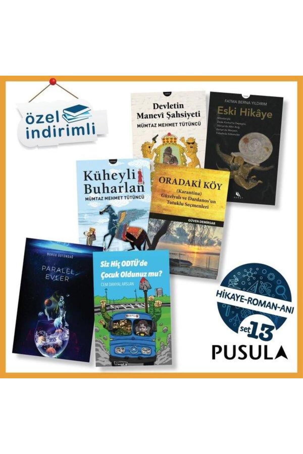 Pusula Yayıncılık Pusula Hikaye Roman Anı Okuma Seti 6 Kitap Takım