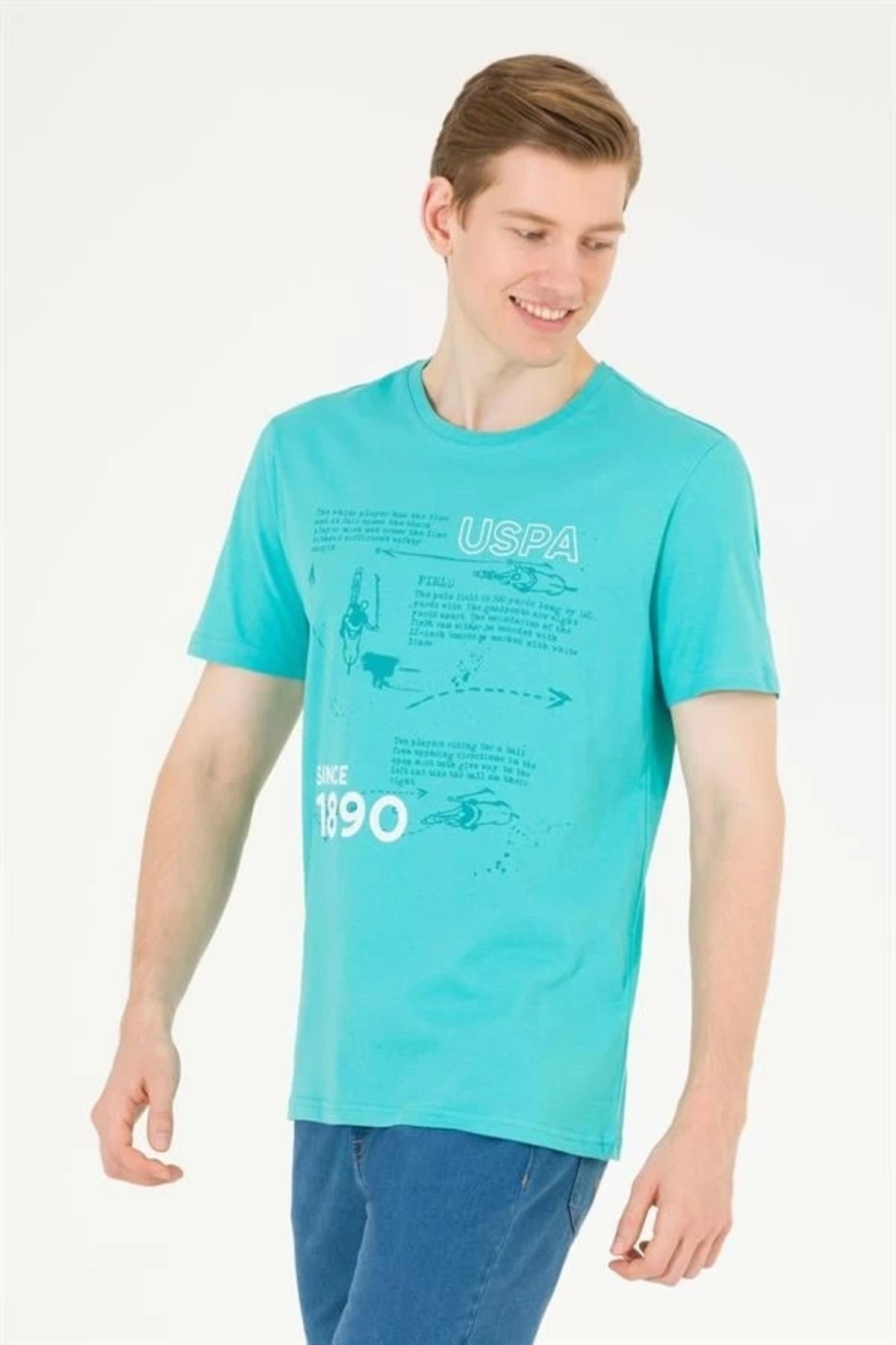 Lale Moda Oten Baskılı Erkek T-Shirt