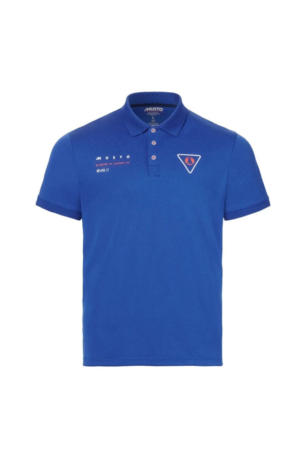Musto M EVO SUNBLOCK GRAPHIC SS POLO