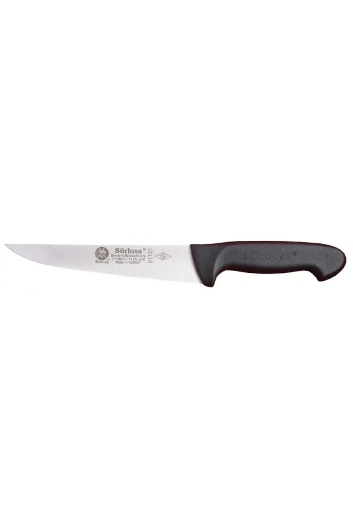 ShopNova 61131 - Sürmene Kasap Kemik Sıyırma Bıçağı 18,5 Cm
