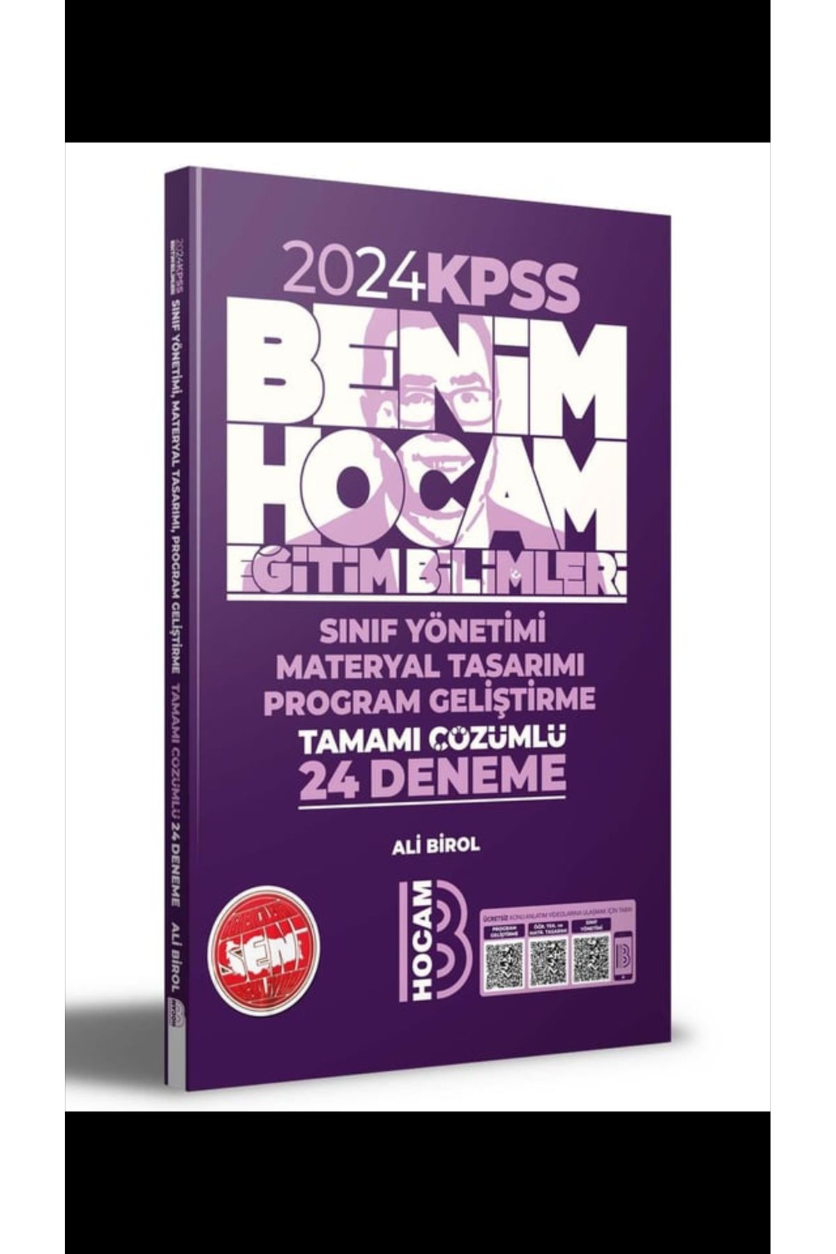 Yargı Yayınları Benim hocam 2024 kpss sınıf yönetimi materyal tasarımı program geliştirme tamamı çözümlü 24 deneme
