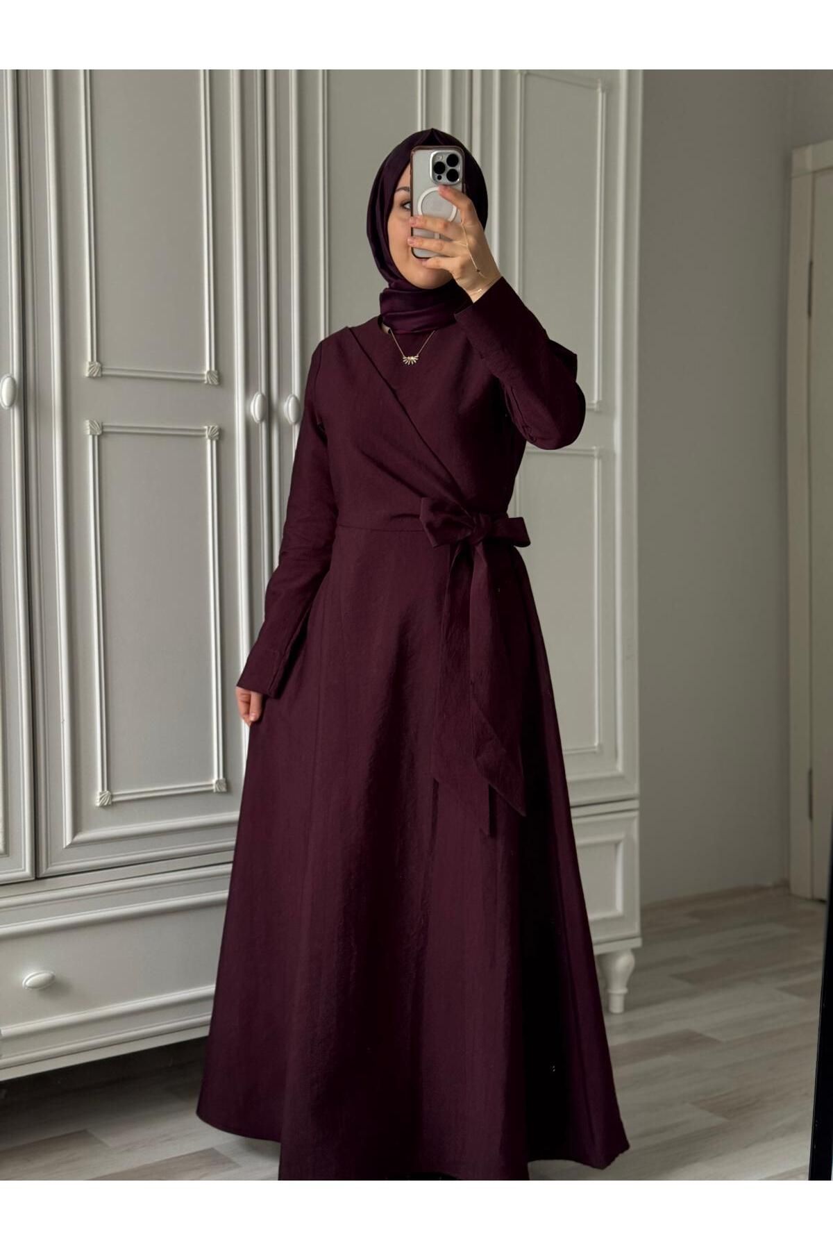 Freesia Bağlamalı Elbise