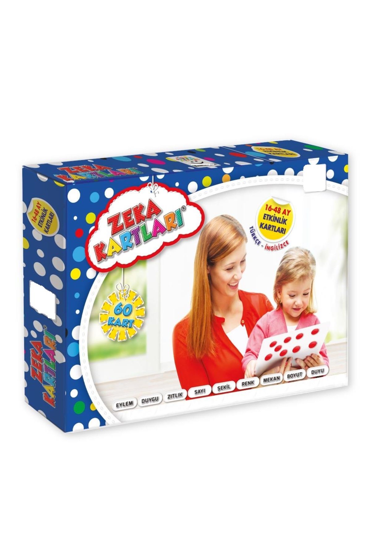 YÜKSELEN 16-48 AY ZEKA KARTLARI 60 KART