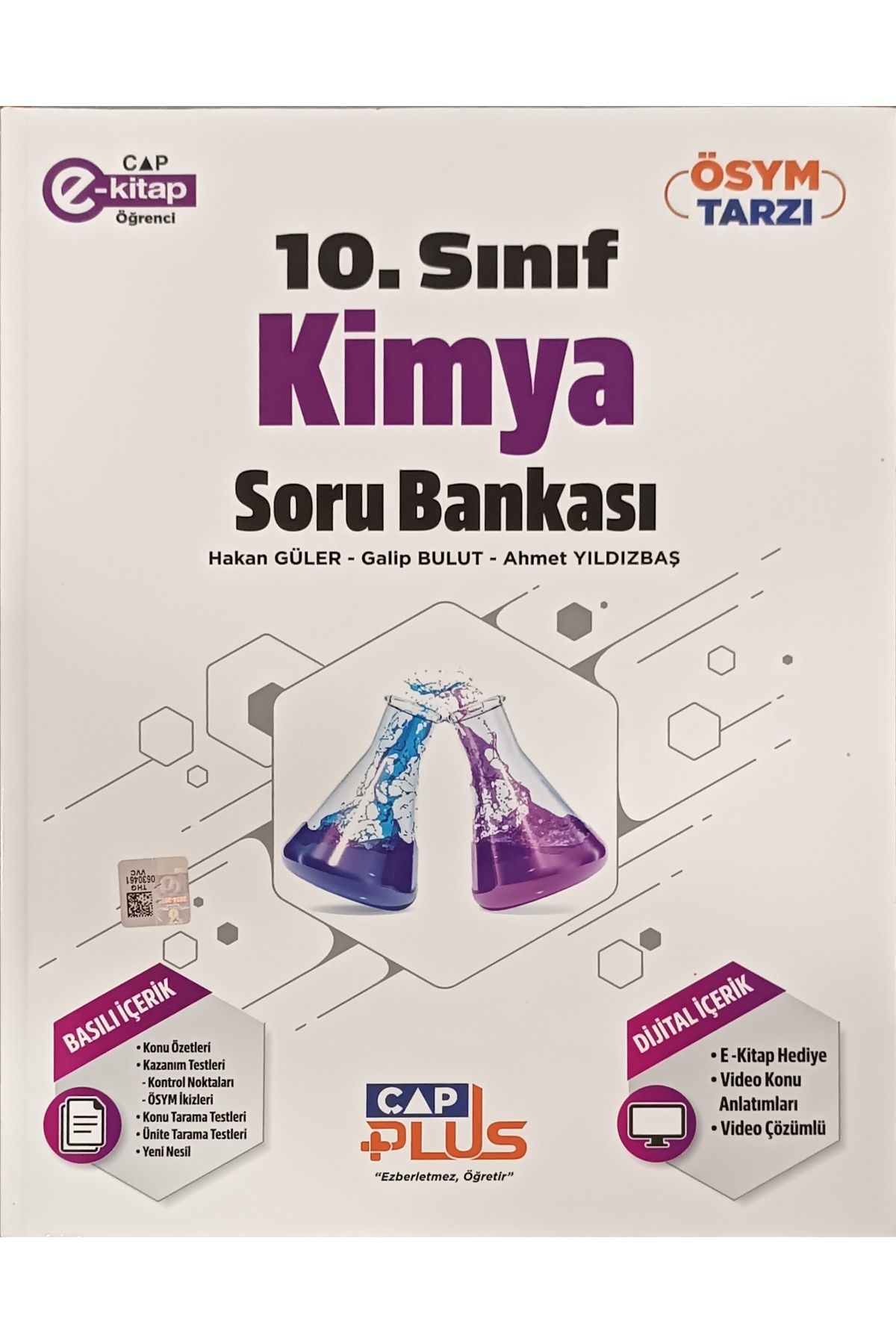YAYIN DENİZİ PRO 10. Sınıf Kimya Anadolu Plus Soru Bankası Çap Yayınları