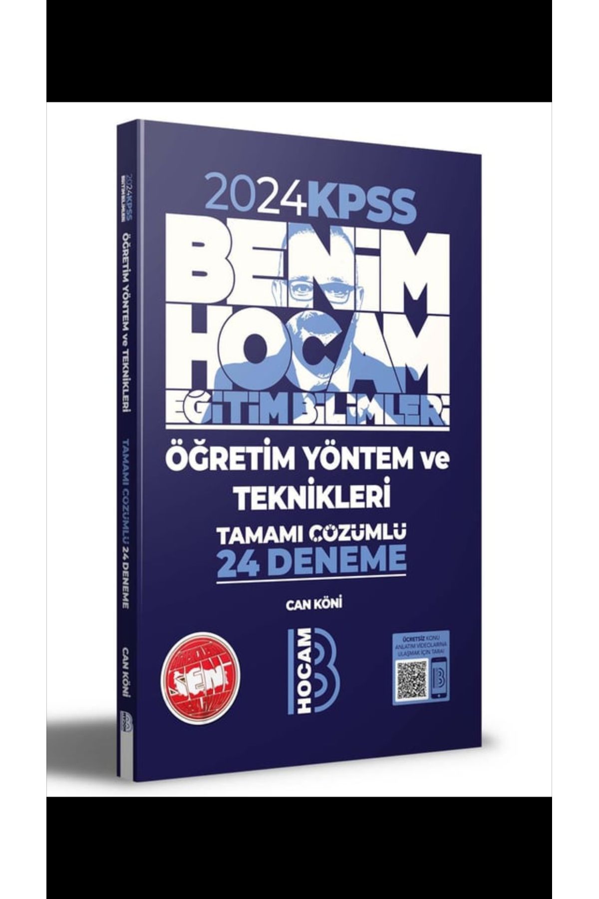 Yargı Yayınları Benim hocam 2024 kpss eğitim bilimleri öğretim yöntem ve teknikleri tamamı çözümlü 24 deneme