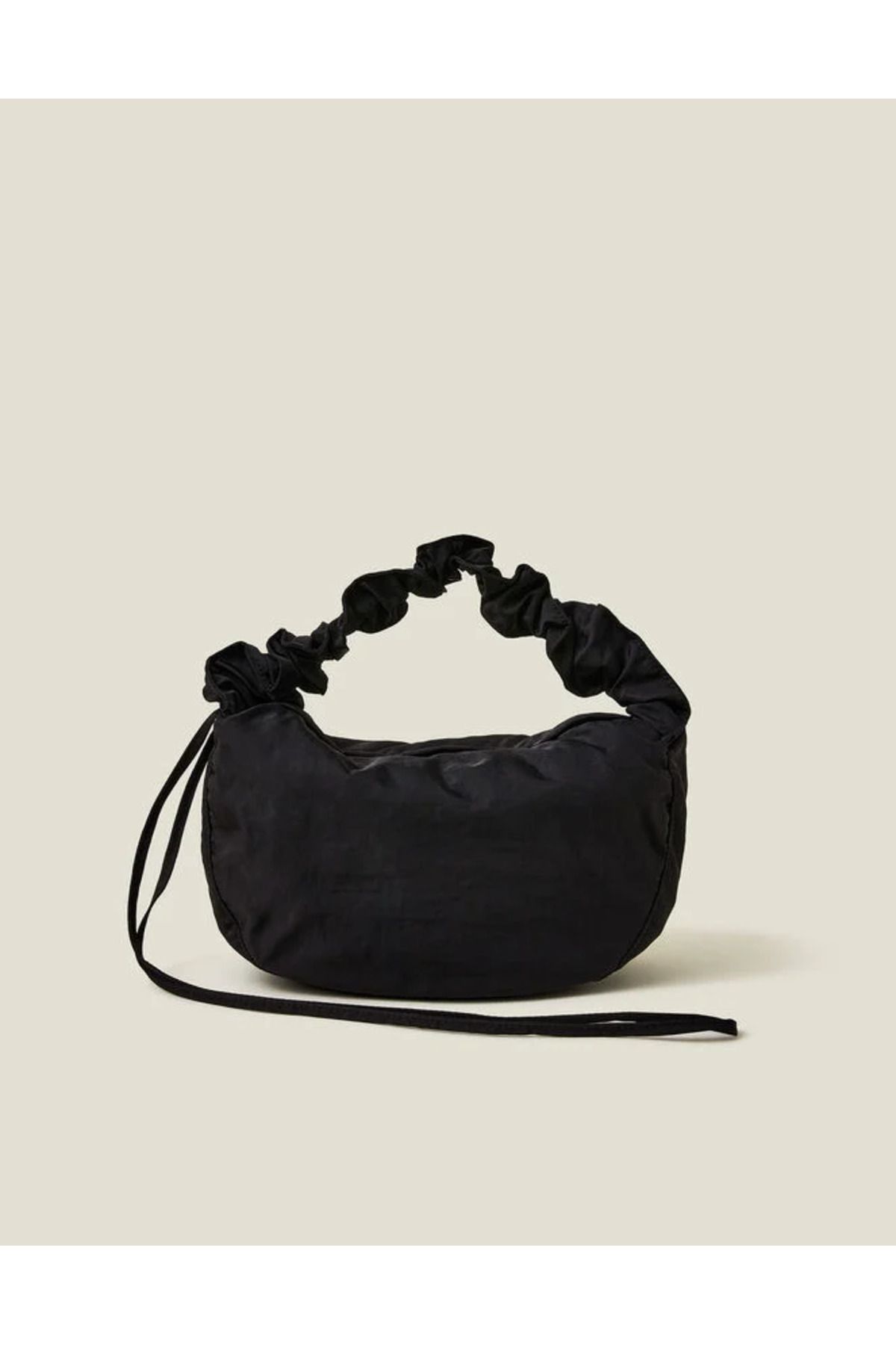 Accessorize Buruşuk Askılı Askılı Çanta Siyah