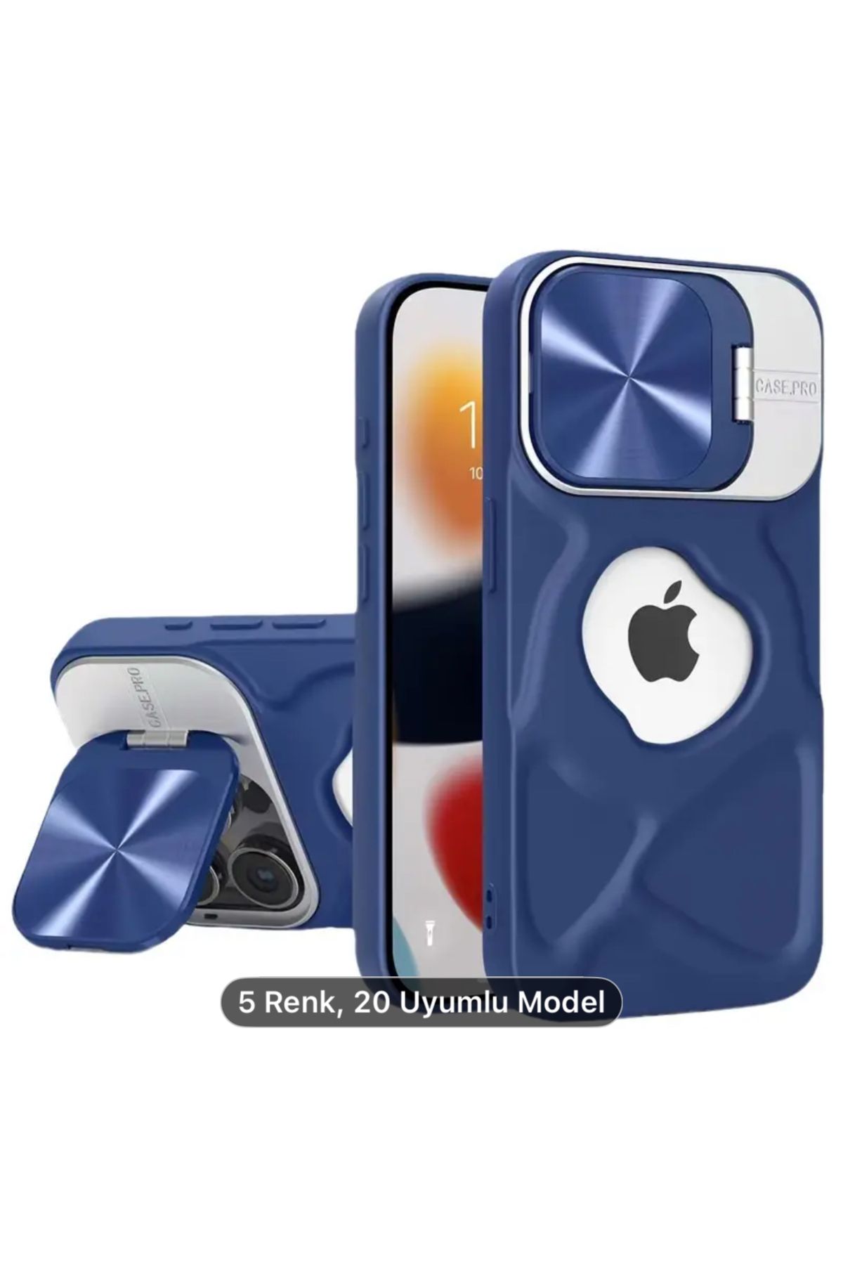 Store Apple Iphone 15 Pro Uyumlu Kılıf Standlı