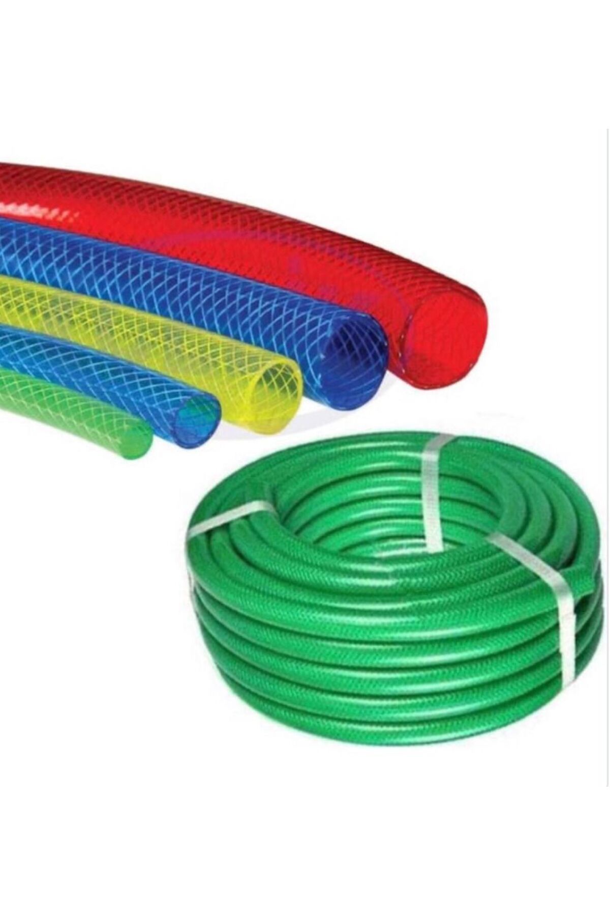 YDGR 50 Metre Şeffaf Hortum – 3/4" iç çapı (25 mm) Bahçe, Tarım ve Sanayi İçin sulama hortumu