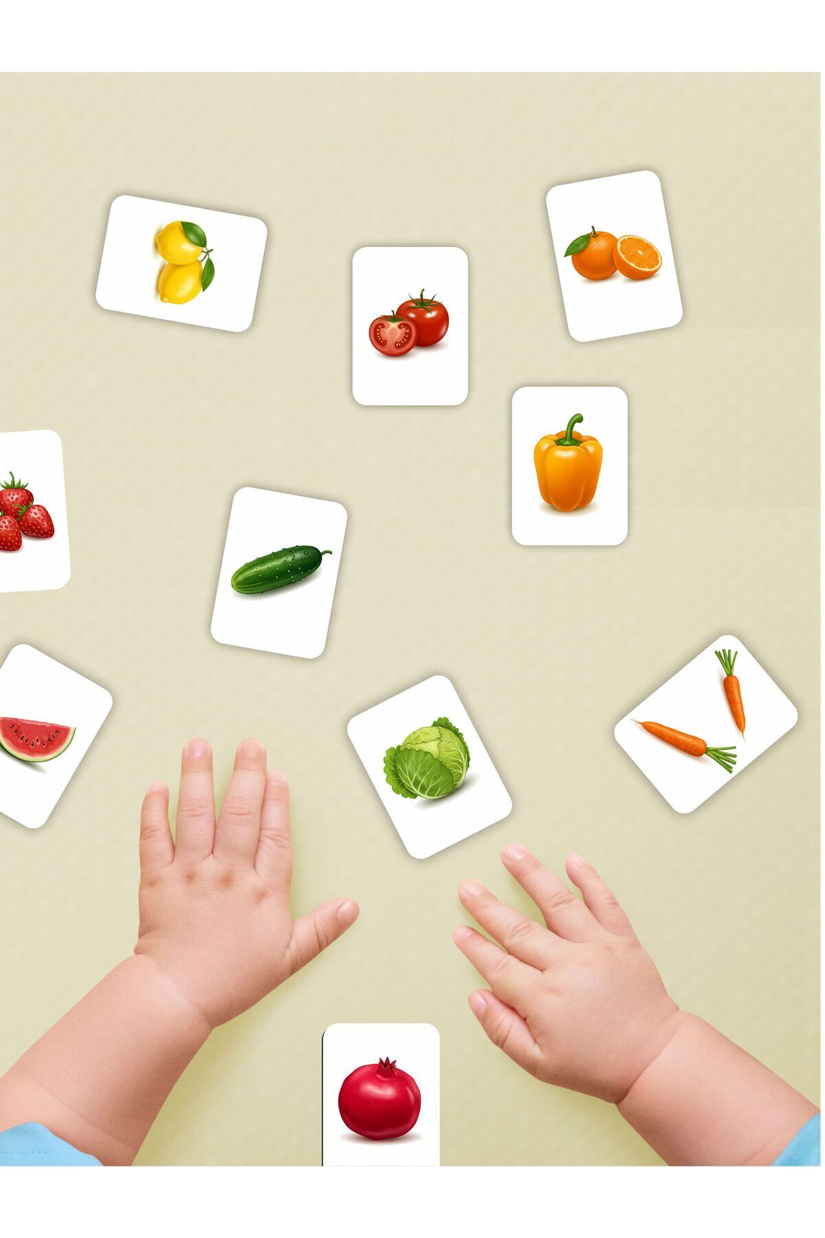 karbonsoft Zeka Kartları Ahşap Eğitici Hafıza Eşleştirme Oyunu Sevimli Meyveler Oyuncak ( 5,5 x 7,5 CM) fotoğrafı 2 (önizleme)