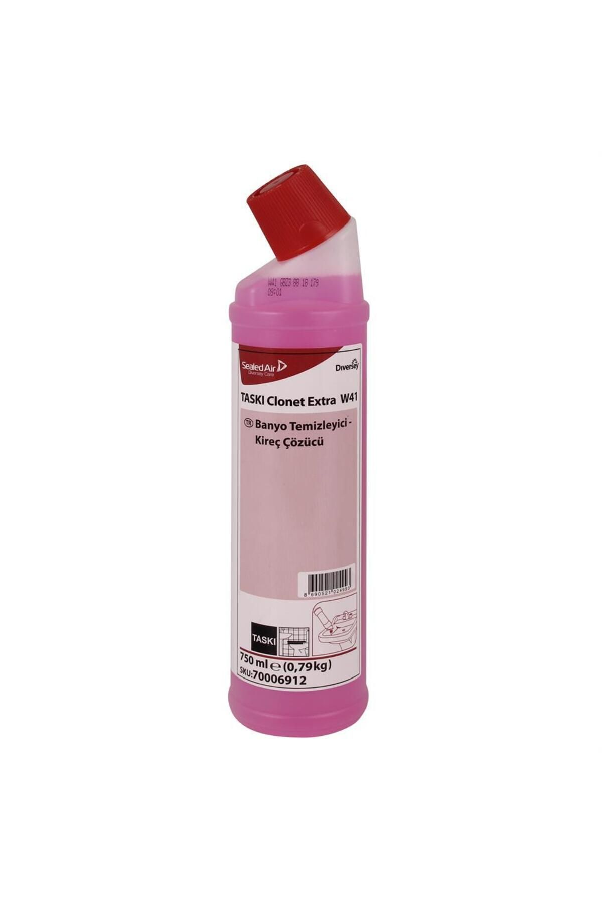 XPLUS Taskı Clonet Extra W41 Banyo ve Tuvalet Temizleyici - 750 ml