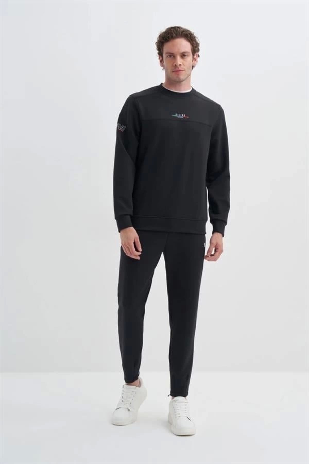 Lale Moda Scuba Kumaş Erkek Sweatshirt