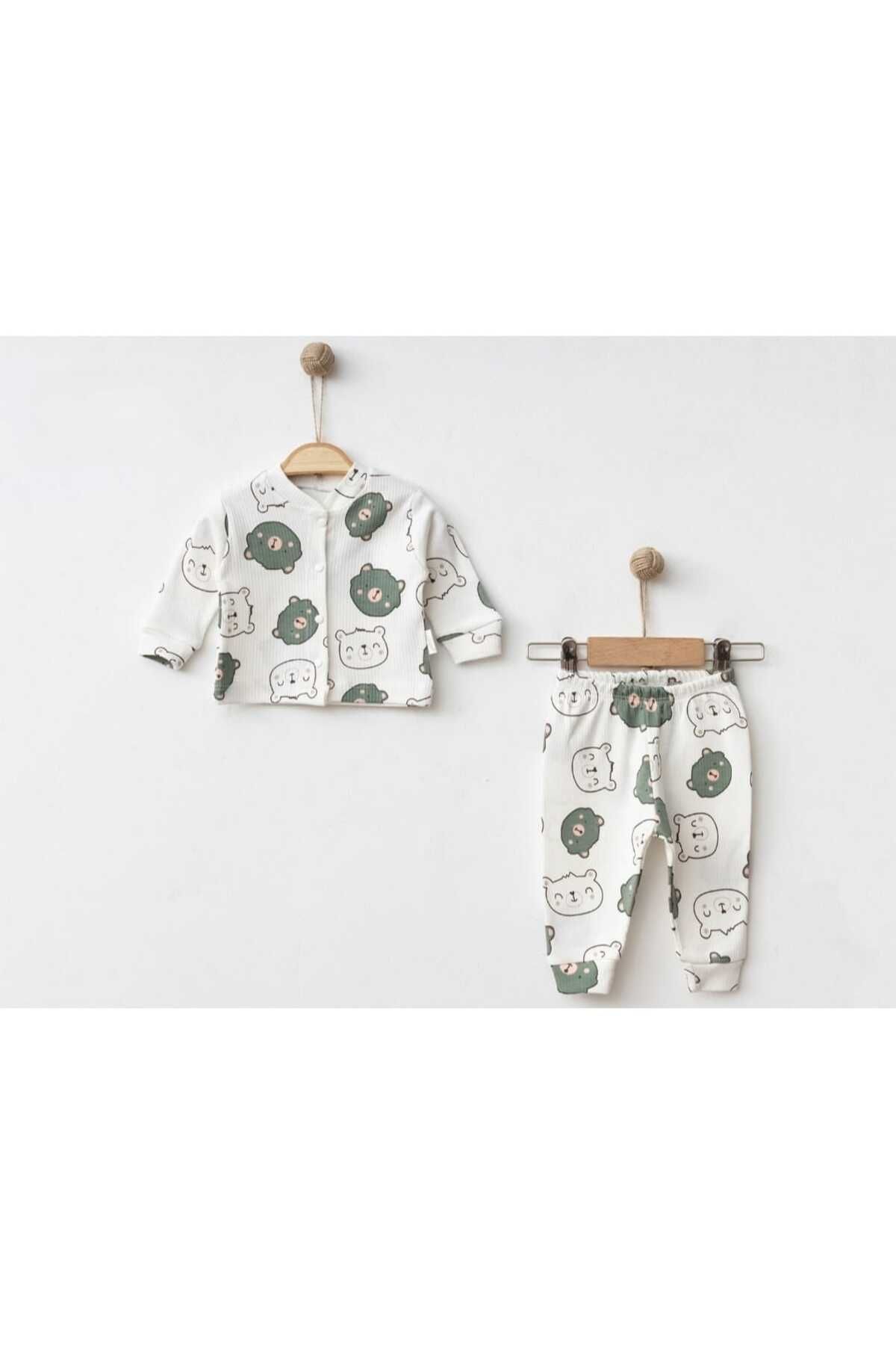Nayinom Kids Ayıcık Desenli Pijama Takımı