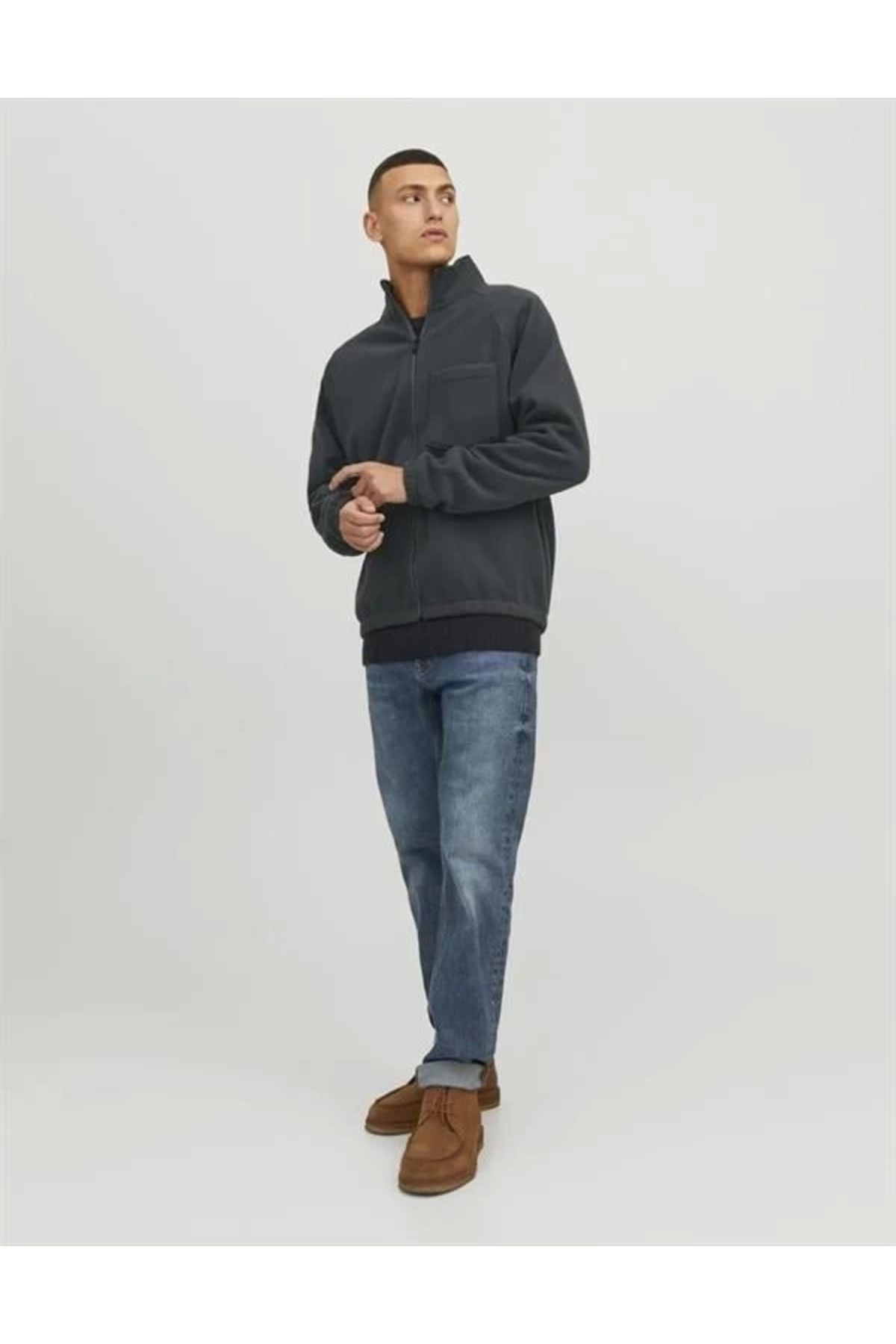 Lale Moda Cep Detay Polar Erkek Ceket
