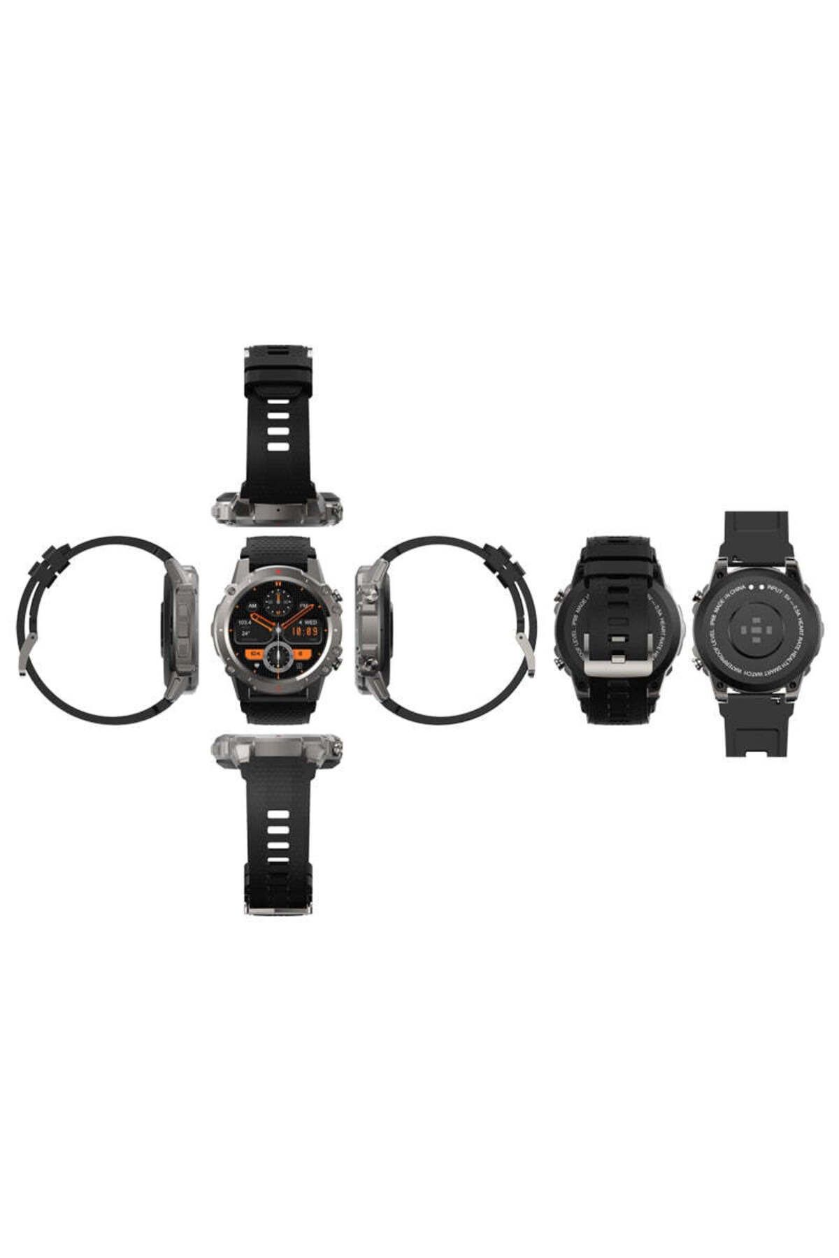 Techone-Ceas Inteligent Bărbătesc ® Km22 Pro, Negru 5