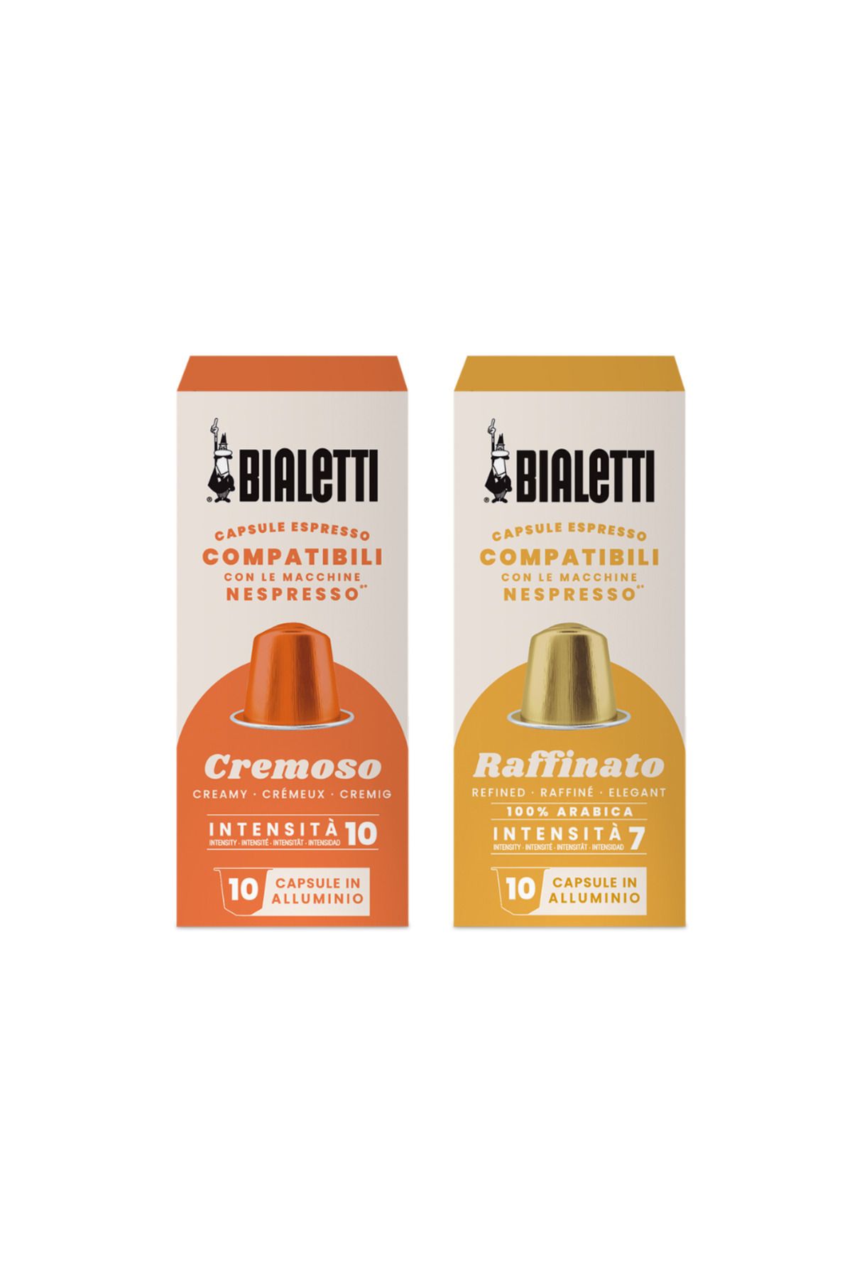 Bialetti Nespresso Uyumlu Kapsül Kahve Cremoso Ve Raffinato 20 Adet