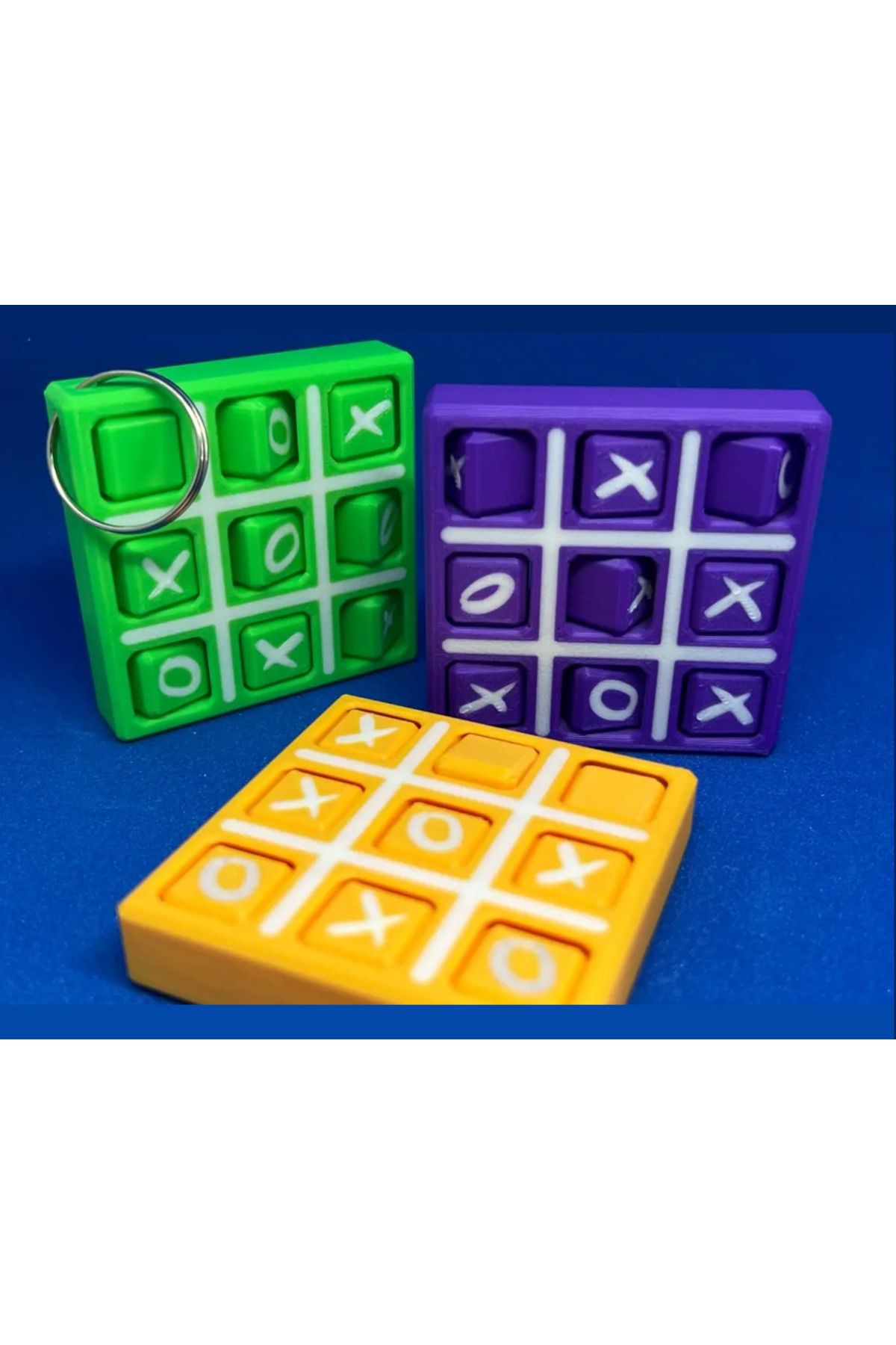 ABİSSE TicTacToe Oyunlu Anahtarlık