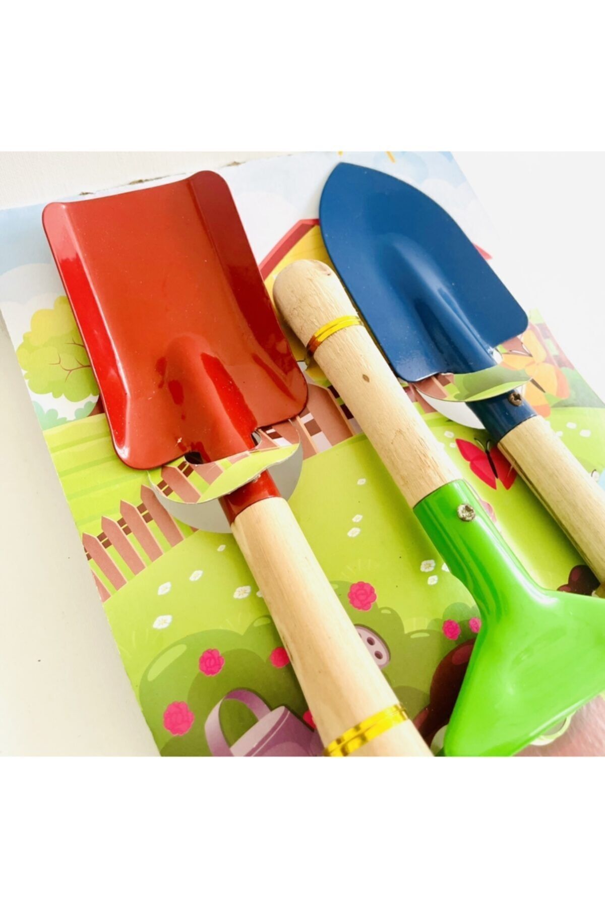 SLD BOTANIK Mini Kürek,tırmık Hobi Seti (3’lü)