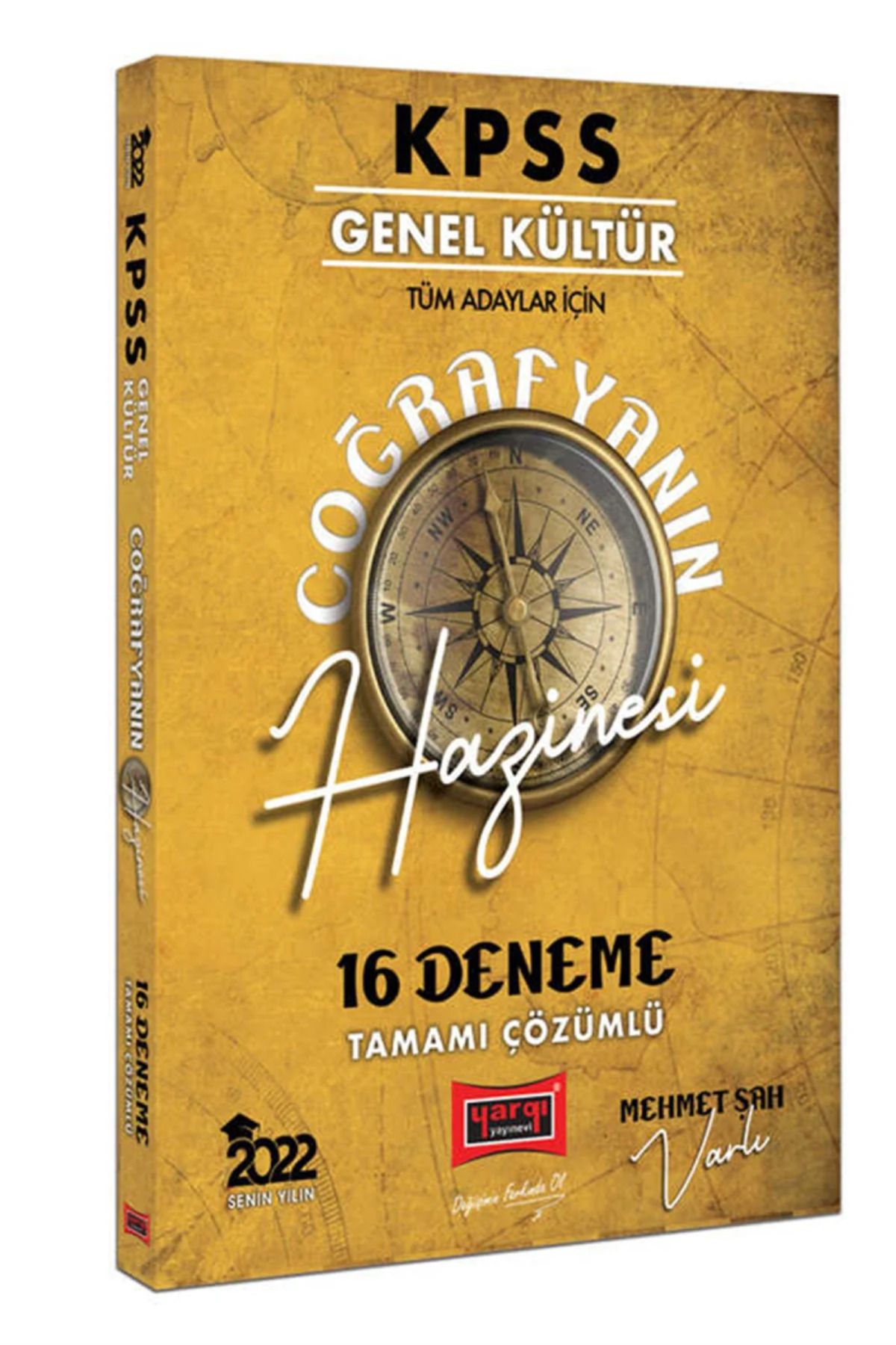 Yargı Yayınları KPSS Genel Kültür Tüm Adaylar İçin Coğrafyanın Hazinesi Tamamı Çözümlü 16 Deneme