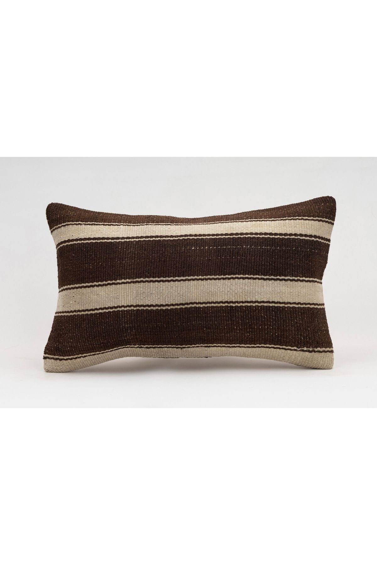 Kilim Whole Sale El Yapımı Kilim'den Yapılmış Vintage Kırlent Kılıfı, Yün, 30x50 Cm