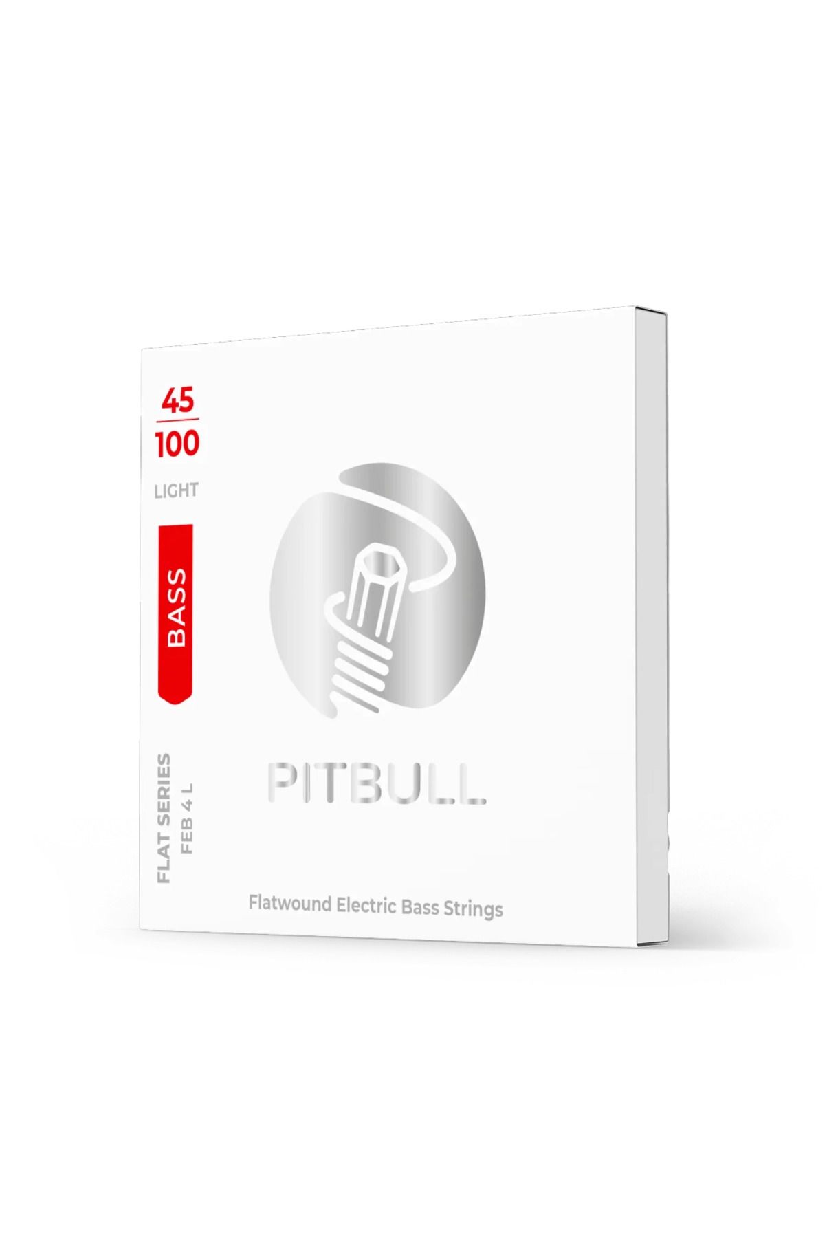 Pitbull Strings-Flat Series Flatwound Bass Guitar String Feb 4 L 1