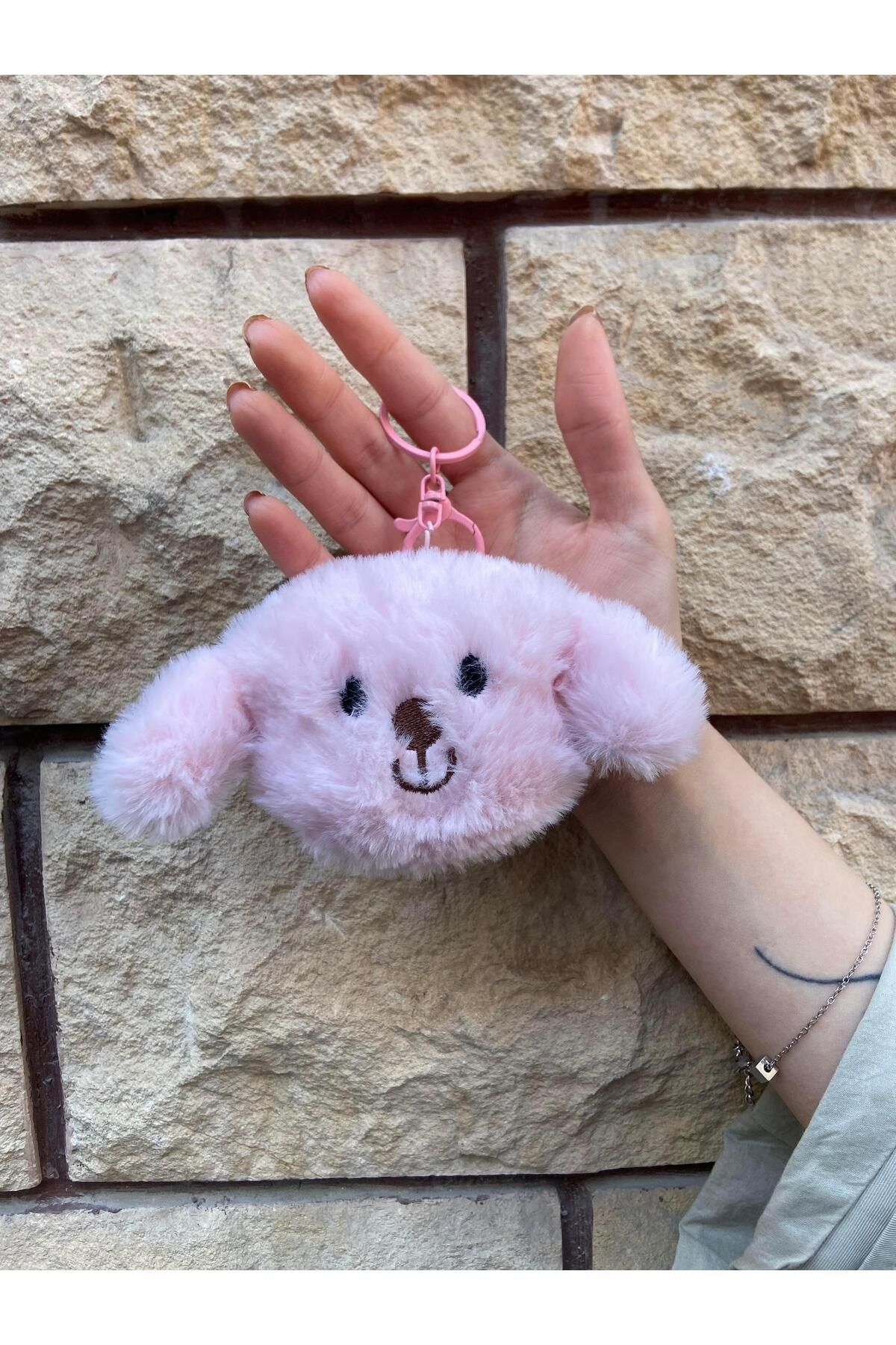 Piraye Gift Sevimli Ayıcık Peluş Anahtarlık