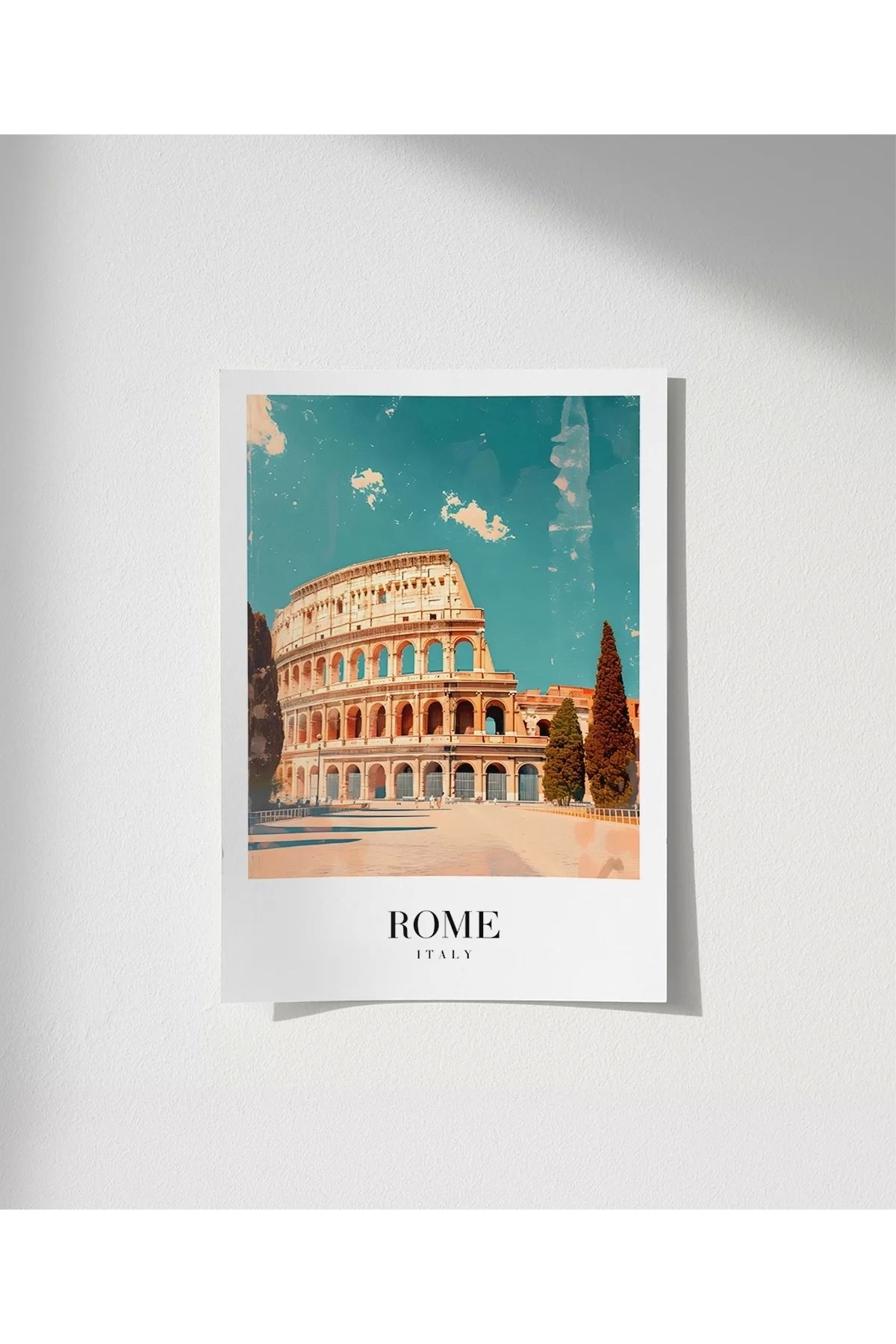 VOGLOO Çerçevesiz Poster Antik Roma Estetiği