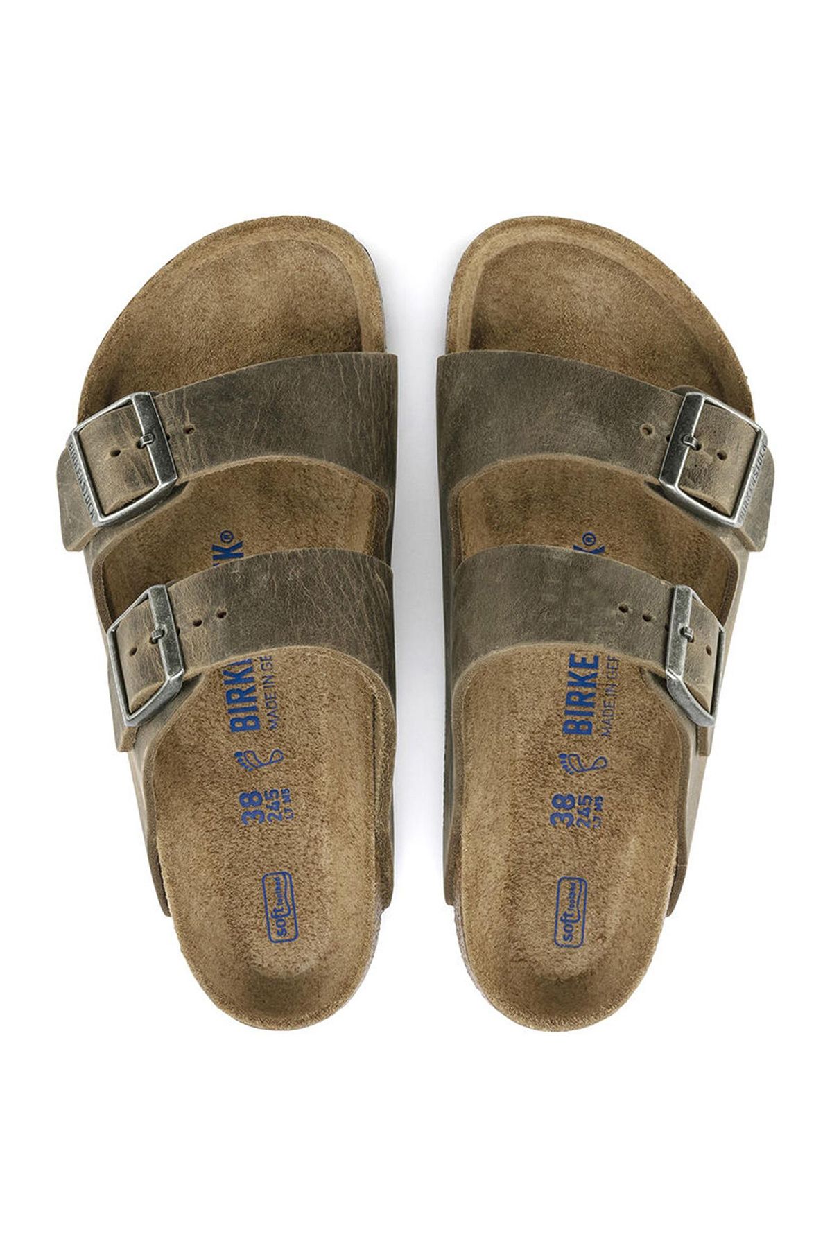 دمپایی سبز مردانه و تقدس اورجینال Birkenstock