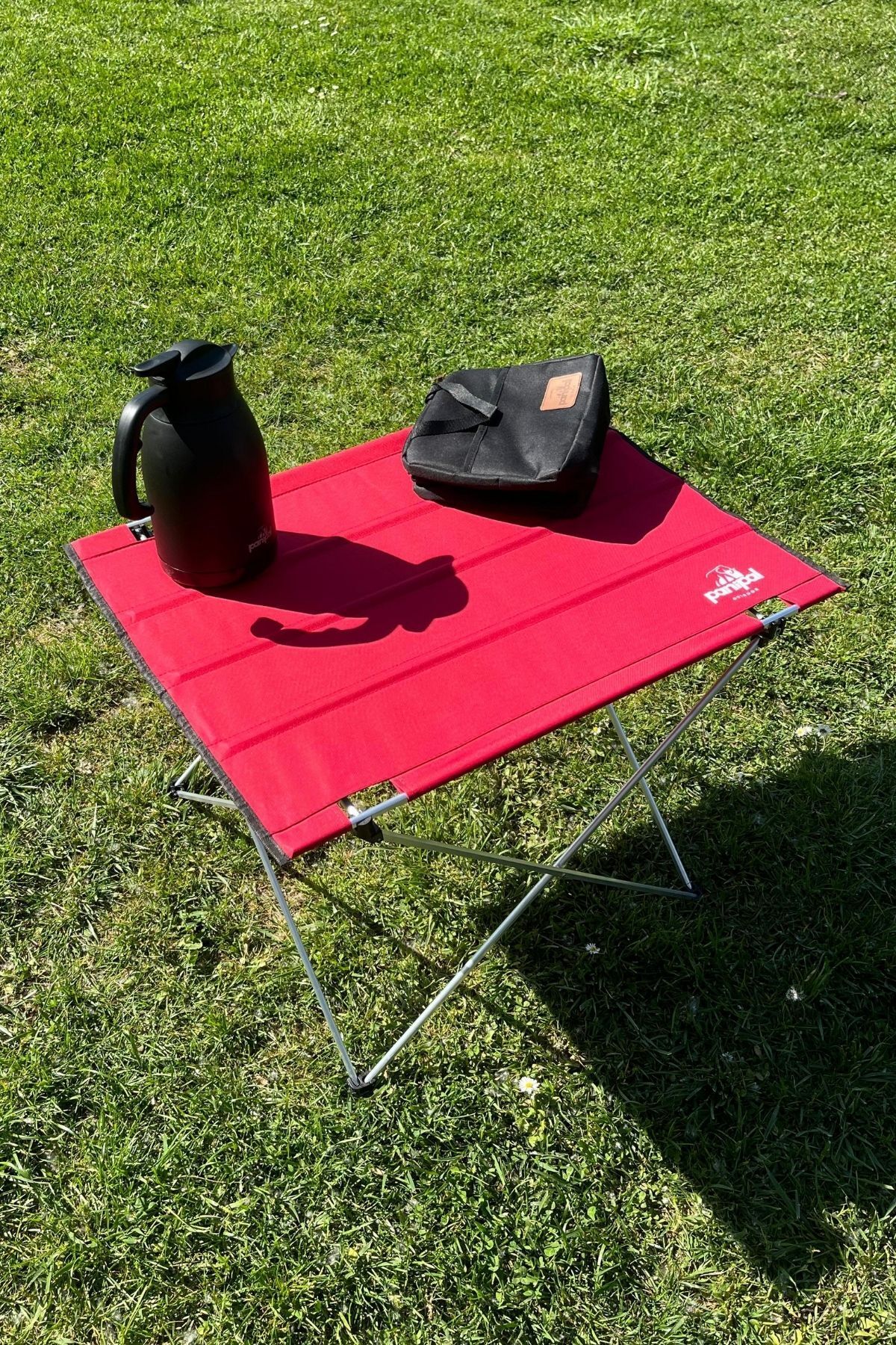 Panipal Outdoor Katlanabilir Kamp ve Piknik Masası, Omuz Askılı Taşıma Çantasıyla BKM