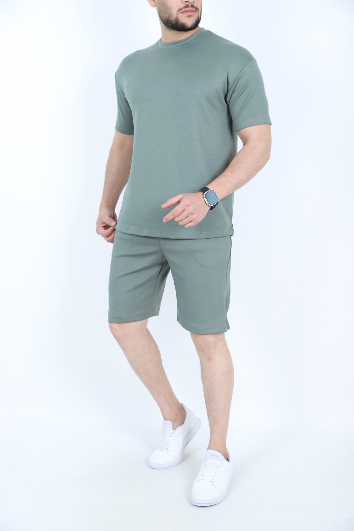 golden toptan Erkek oversize şort takım