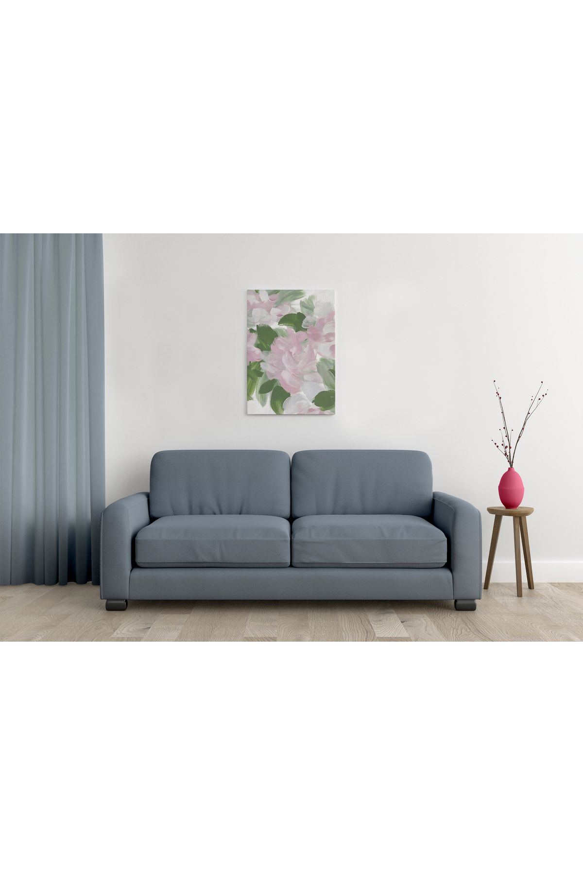 waspandhornet Floral Temalı Dekoratif MDF Tablo