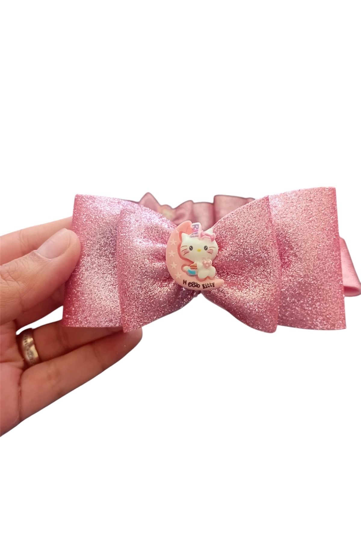 BAEY Sanrio Kuromi Hello Kitty Simli Parlak Fiyonklu Klips Toka