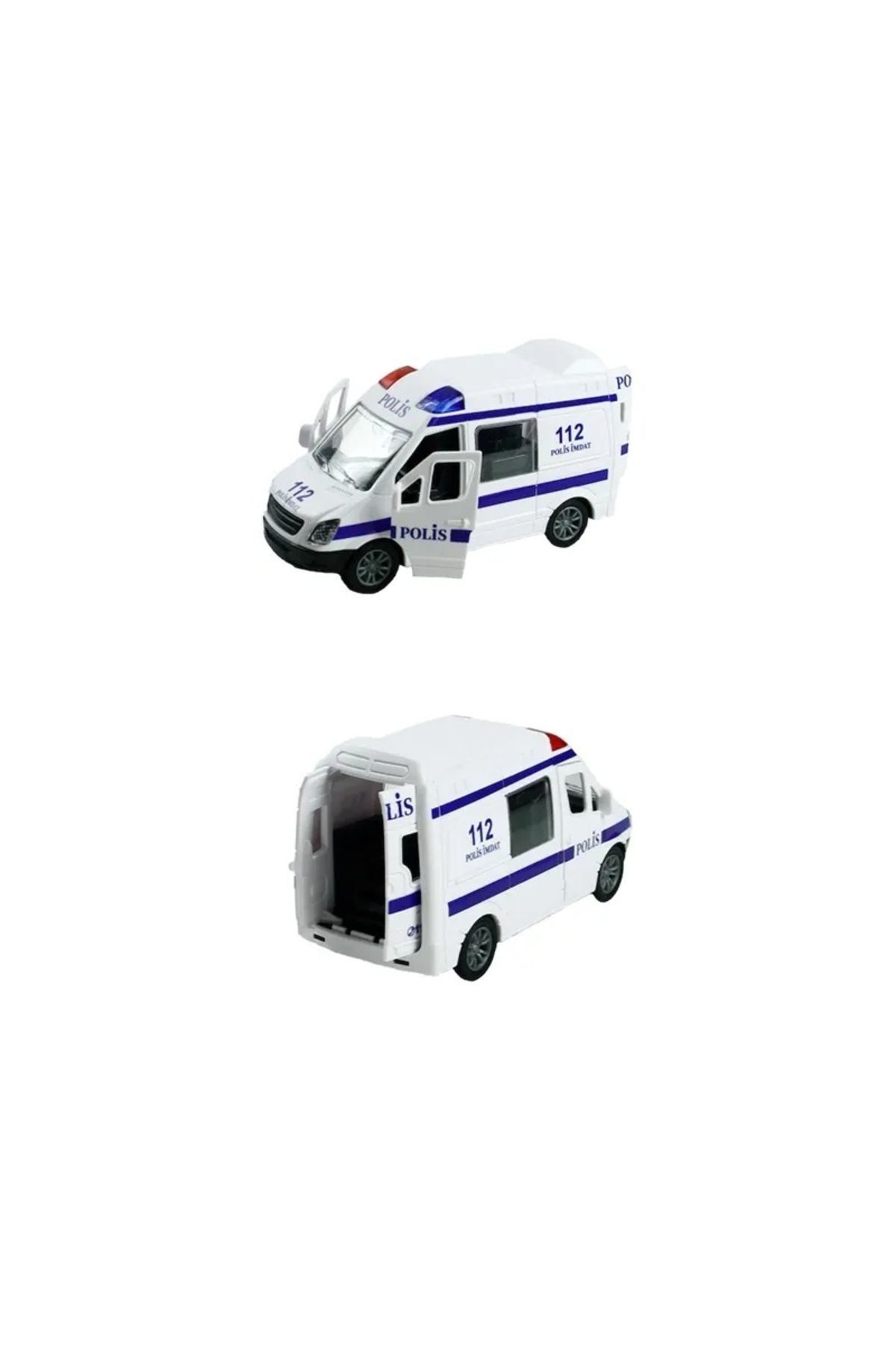Vardem Sürtmeli Beyaz Polis Aracı