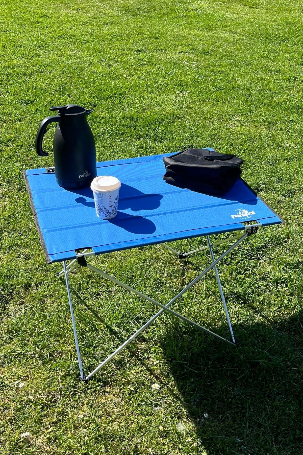 Panipal Outdoor Katlanabilir Kamp ve Piknik Masası, Omuz Askılı Taşıma Çantasıyla BKM