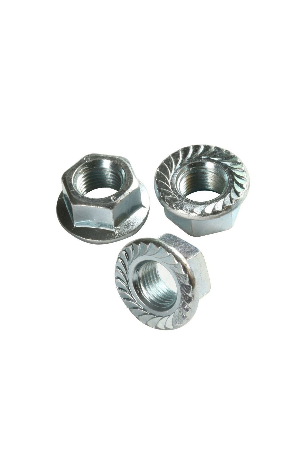 swilex Altıköşe Flanşlı Somun M6 - 10 Adet