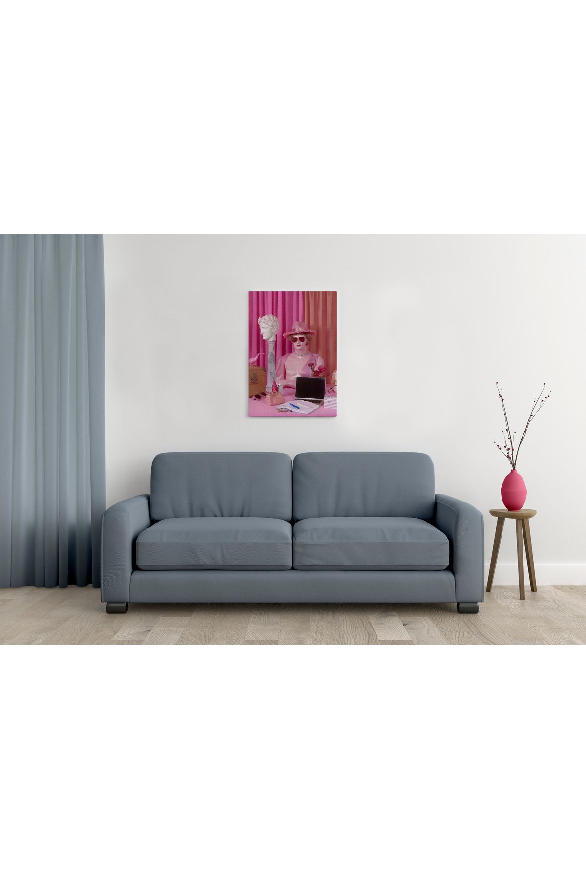 waspandhornet Pop Art Stilinde Modern Dekoratif Tablo