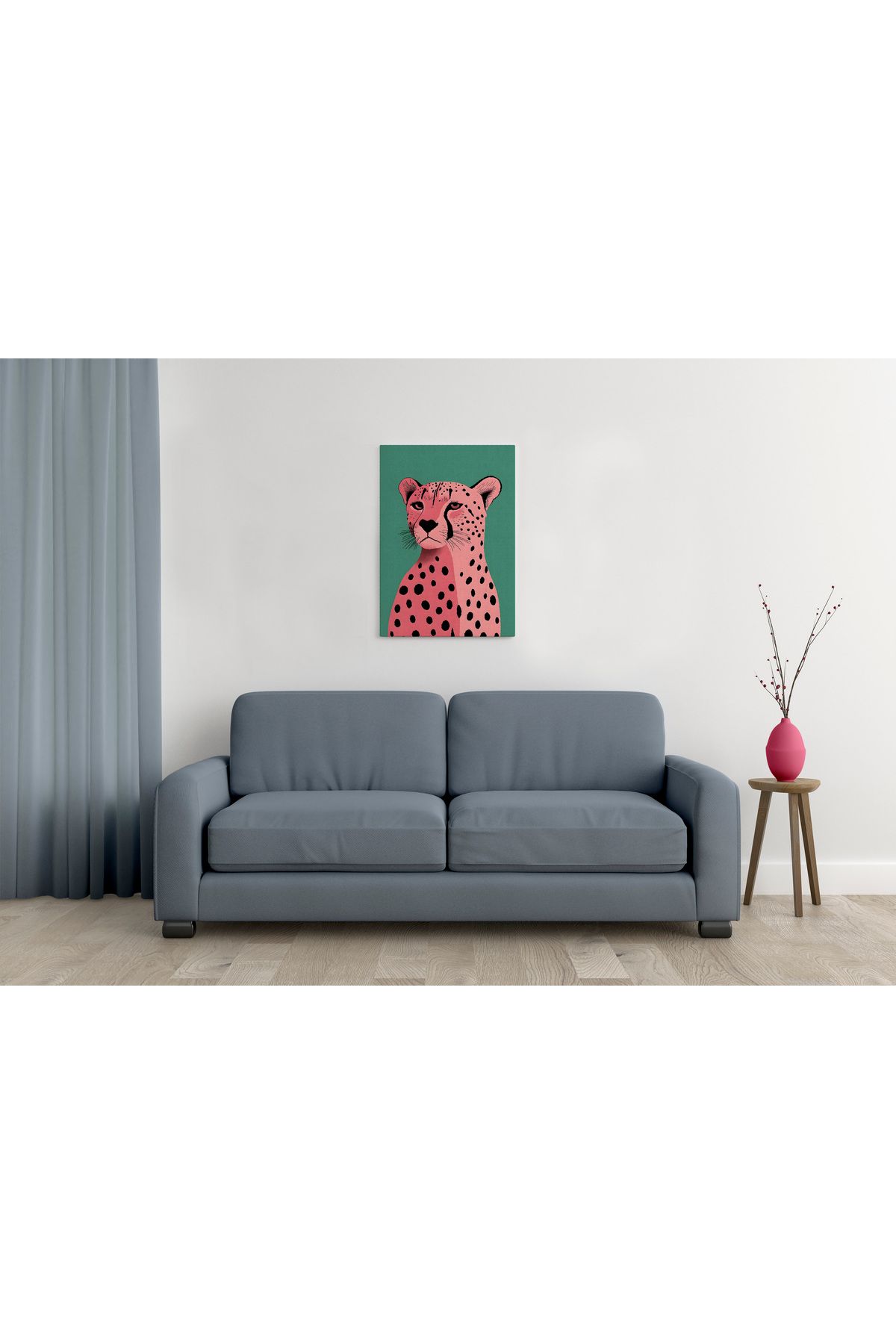 waspandhornet Cheetah Sanatı MDF Tablo