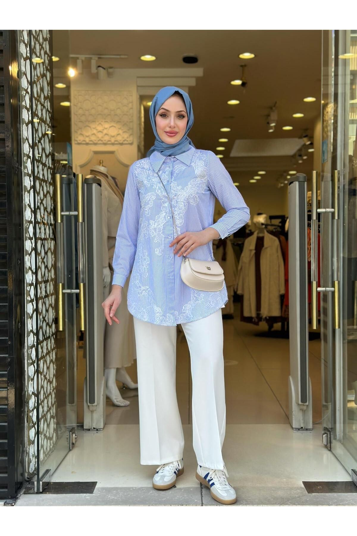 MODA NAKIŞLI TUNİK