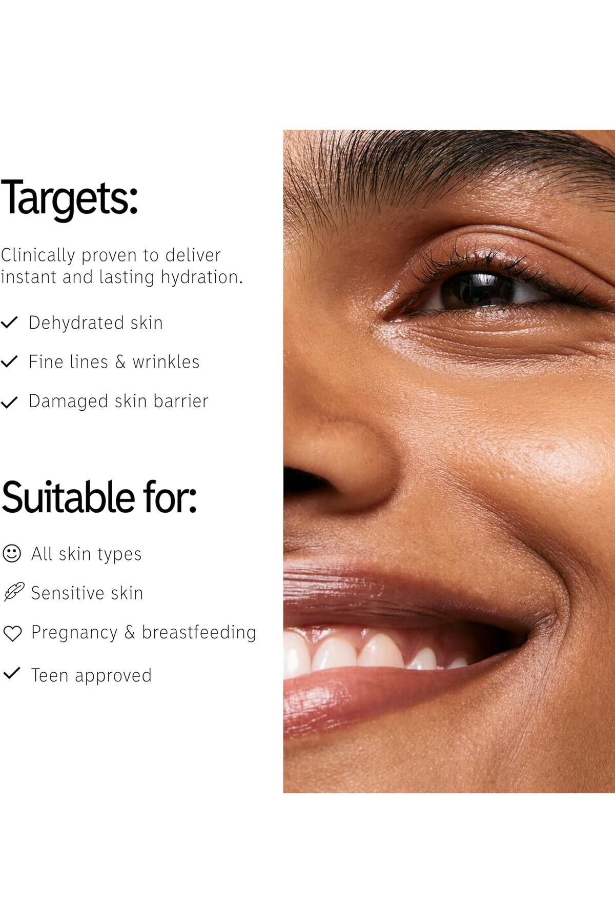 THE INKEY LIST-2% Hyaluronic Acid Hydrating Serum to Plump and Smooth Skin for All Skin Types, 30ml 6