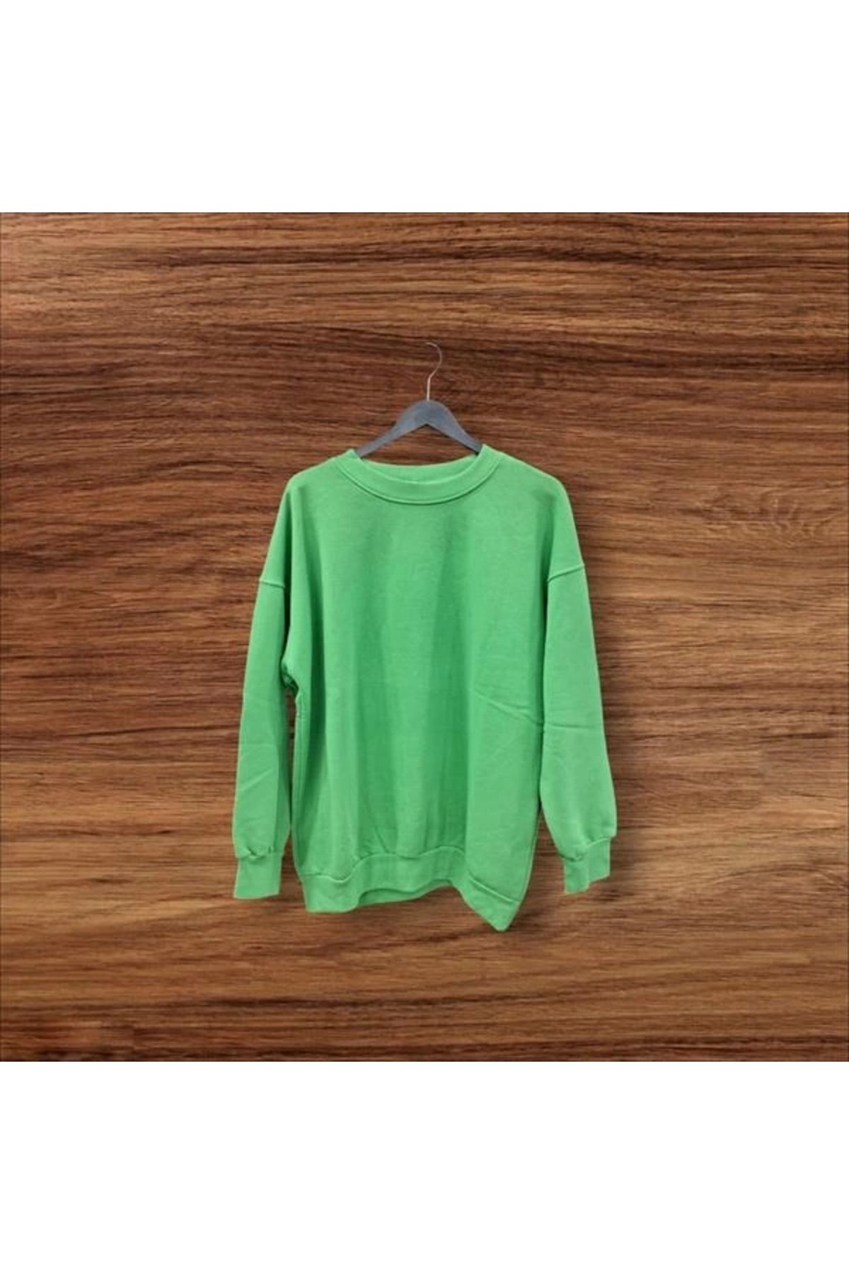 Lale Moda Lespepes Oversıze Kadın Şardonlu Sweatshirt