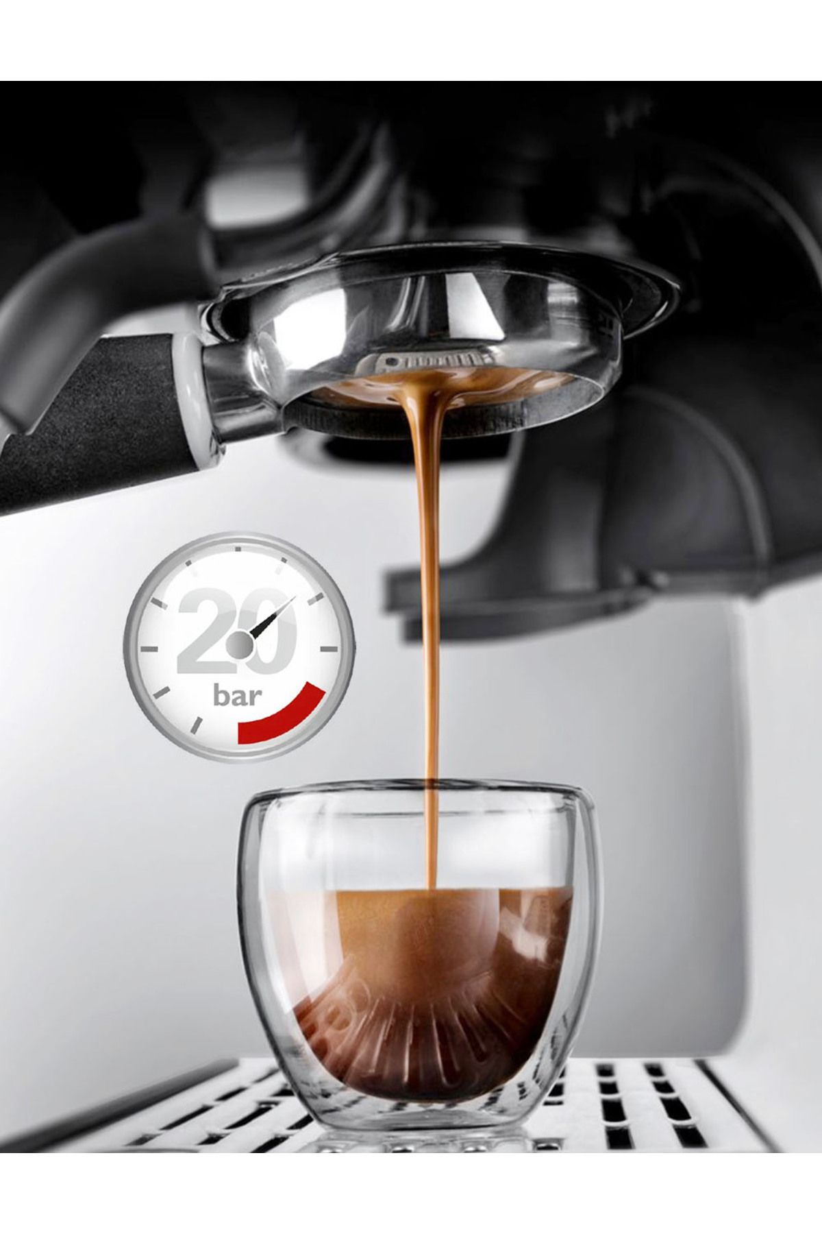 Zass-Semi-professional espresso coffee machine ZASS Pro Line ZEM 11, 2800W Touch LED display 20 bar 2.7 L 13